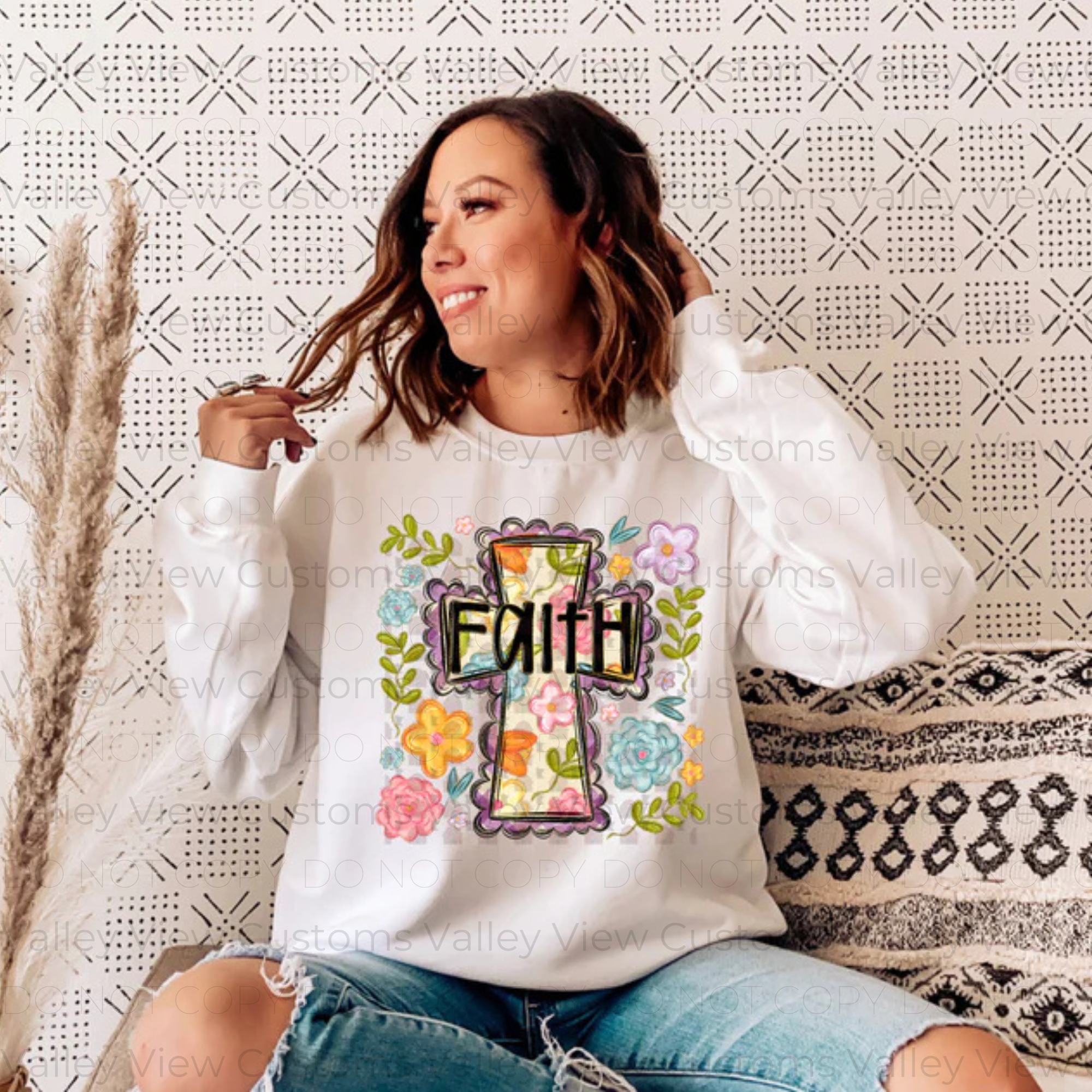 Adult Floral Faith