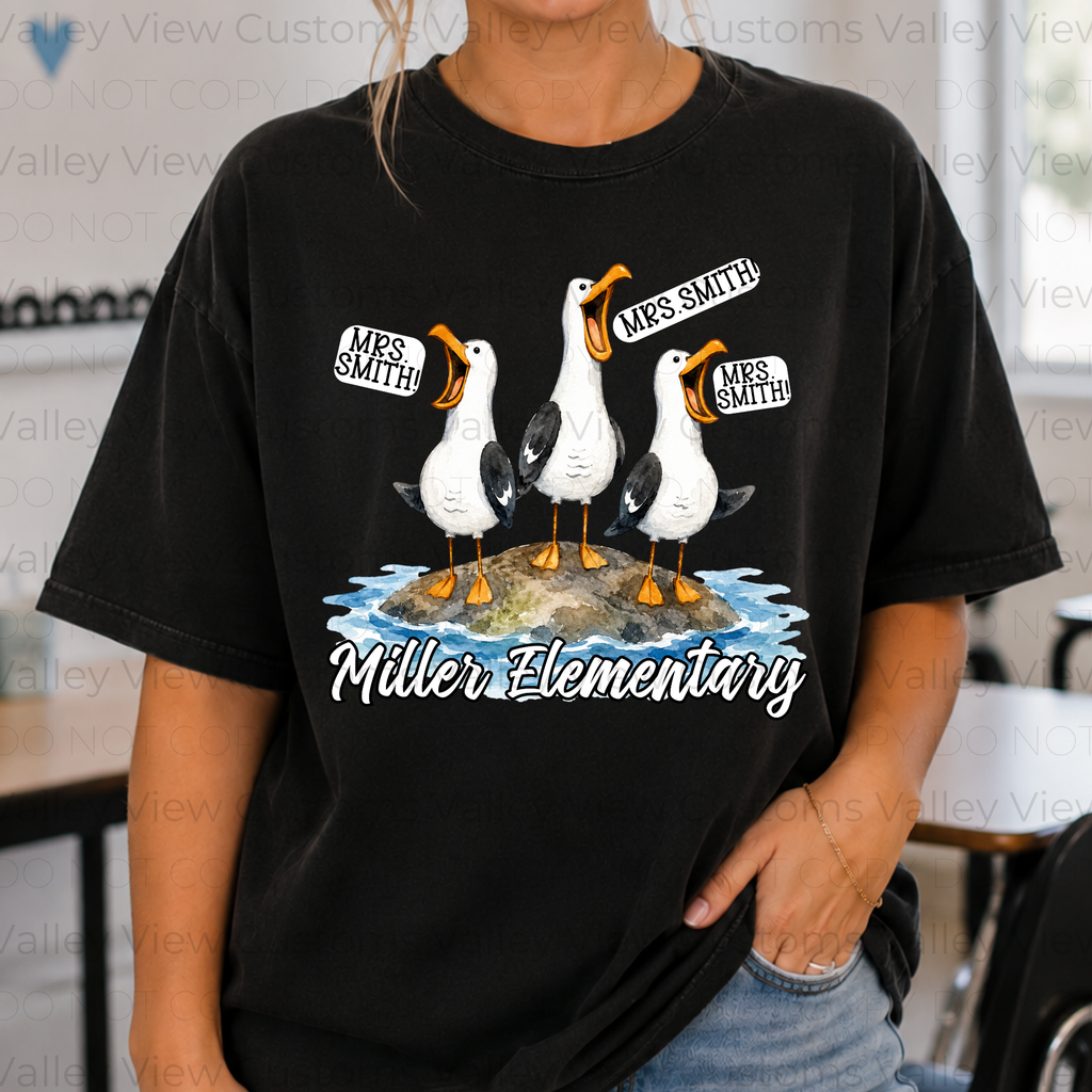Custom Teacher Name/School