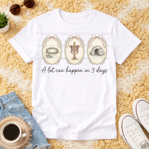 A Lot Can Happen In 3 Days