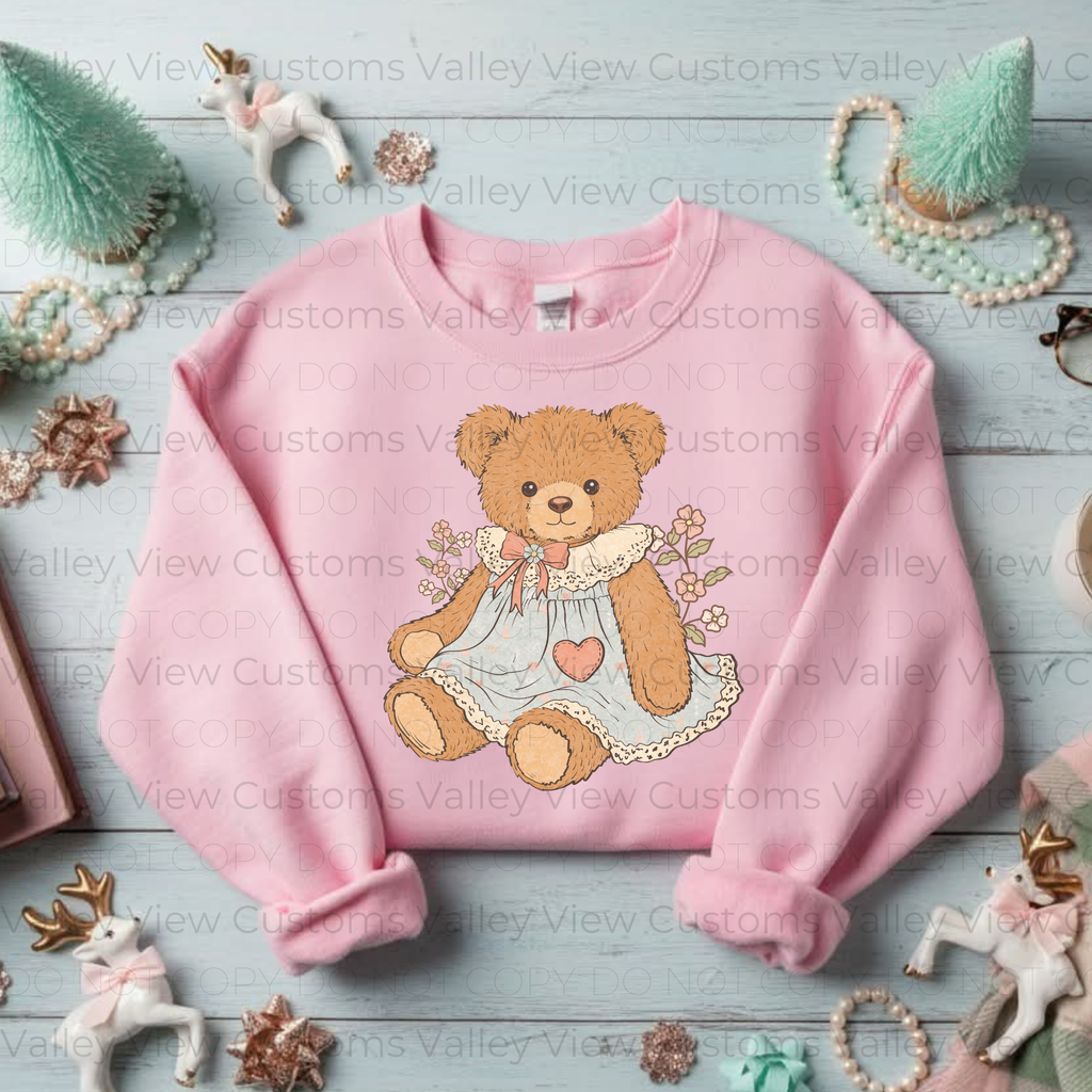 Toddler Vintage VDay Bear