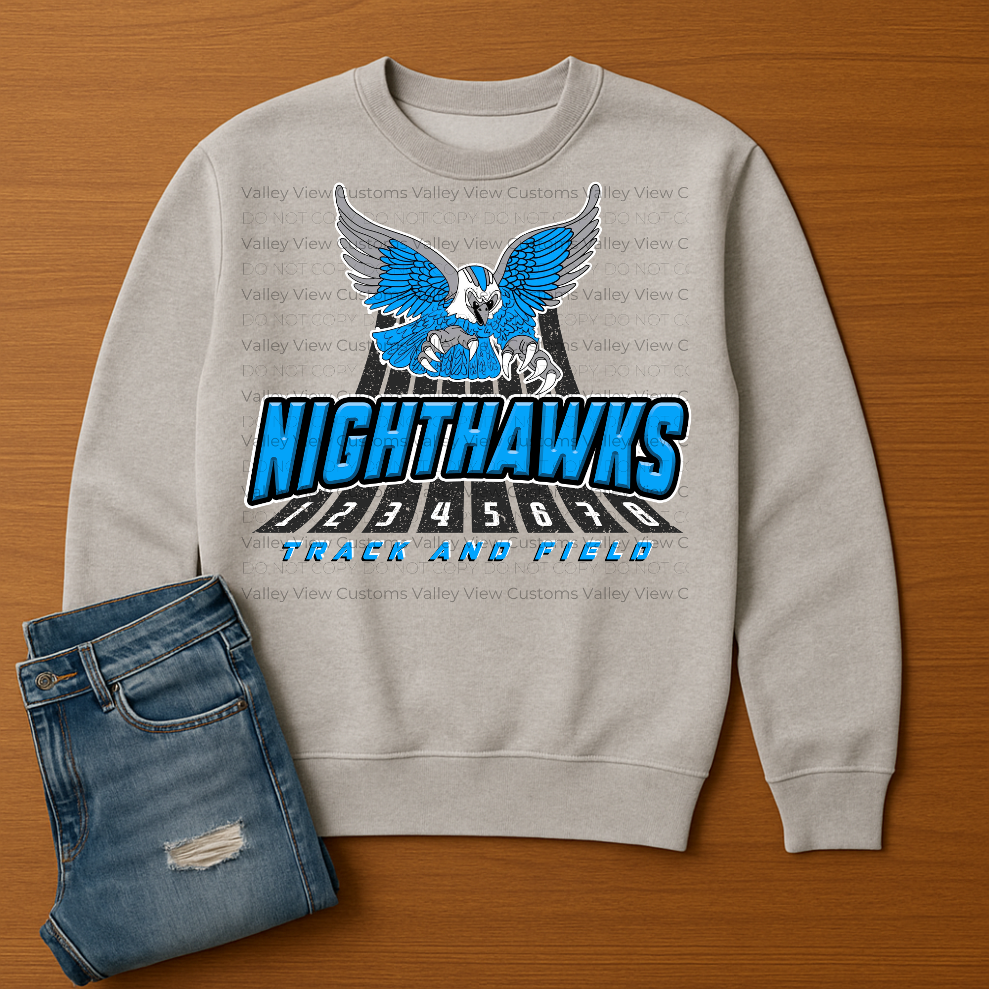 Toddler Nighthawks Track and Field-Option 2