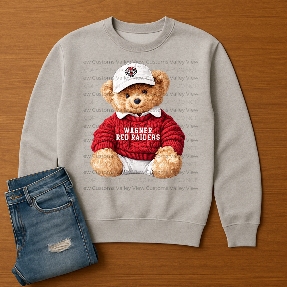Preppy Bear Mascot