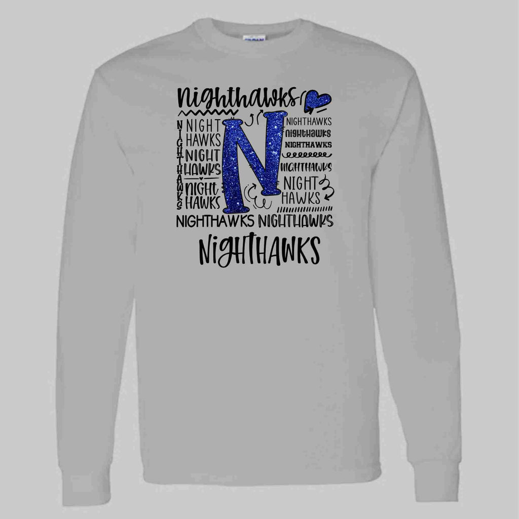 Adult Nighthawks Typography