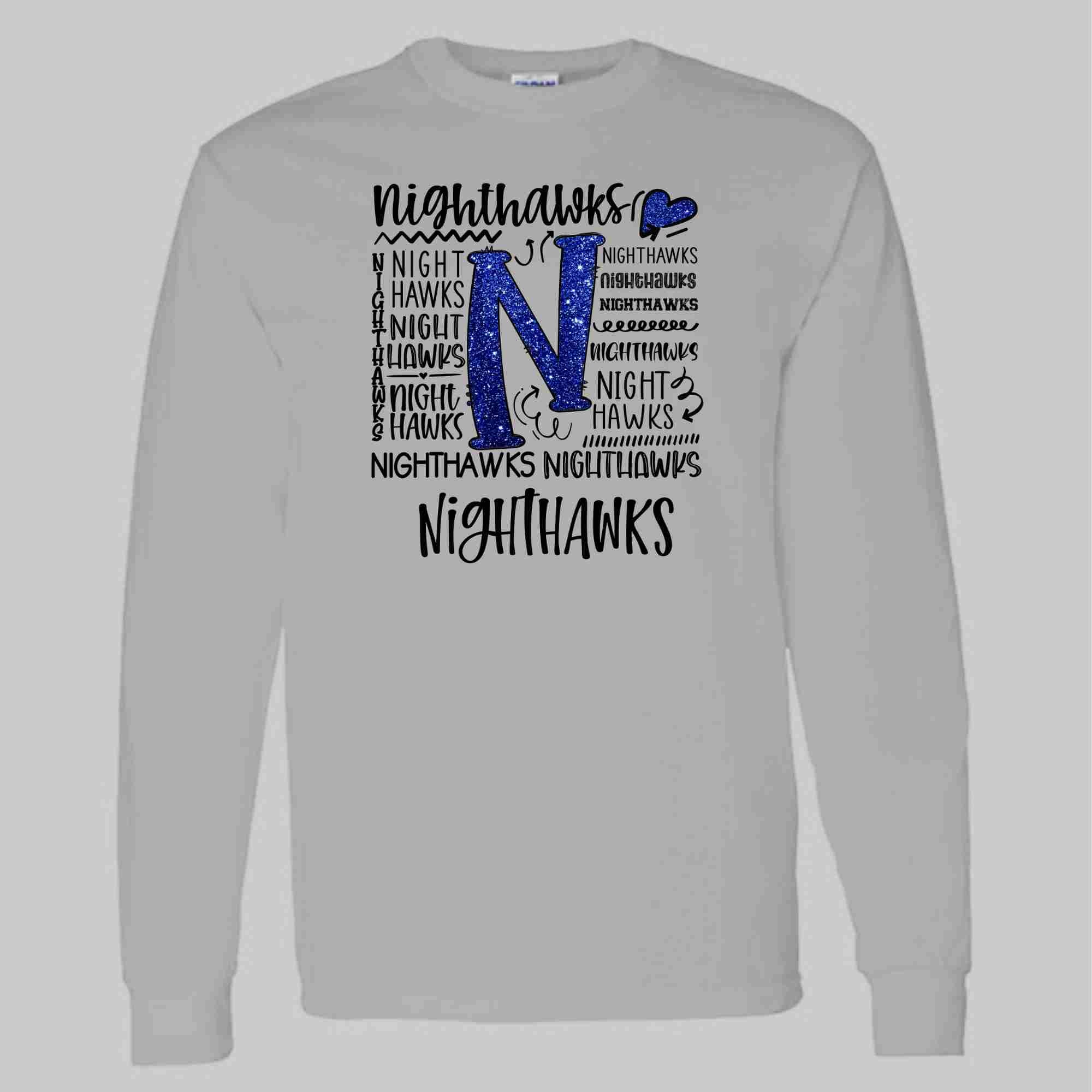 Adult Nighthawks Typography