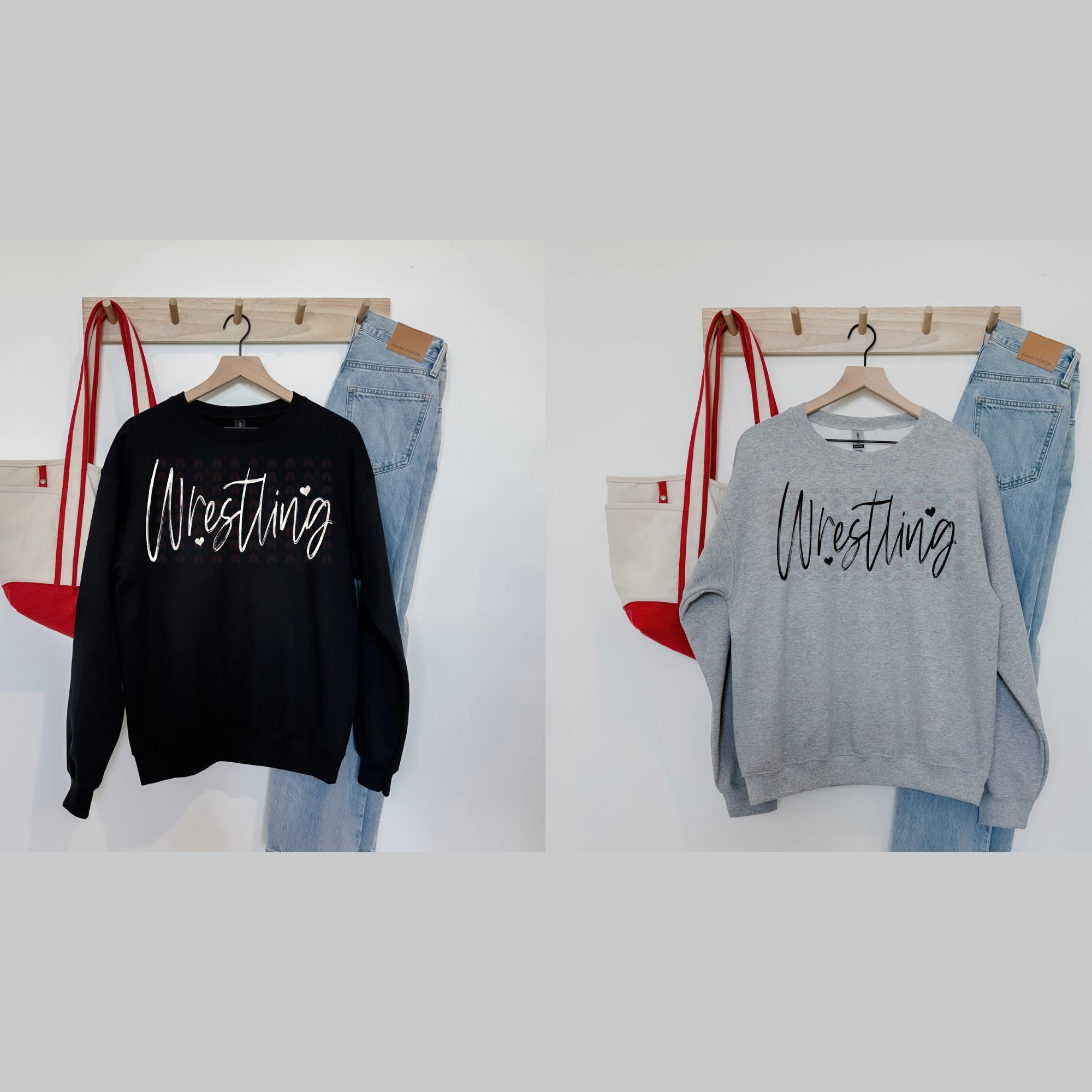 Infant Chalk Wrestling