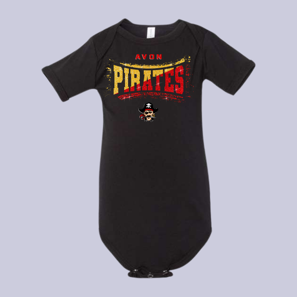 Infant Pirates Faux Glitter