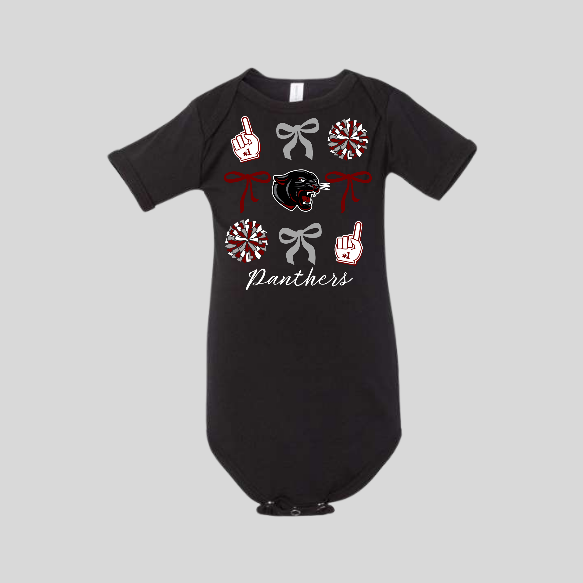 Infant Panthers Pom Pom