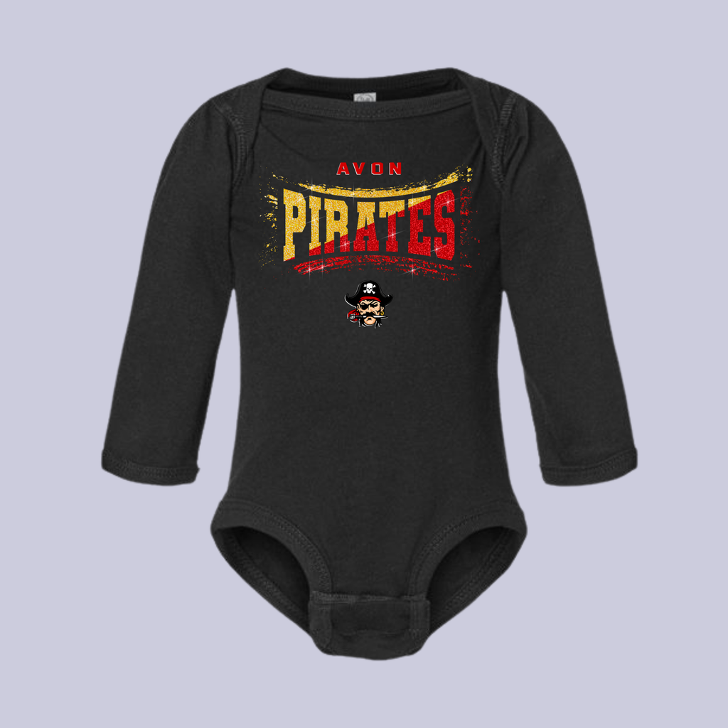 Infant Pirates Faux Glitter