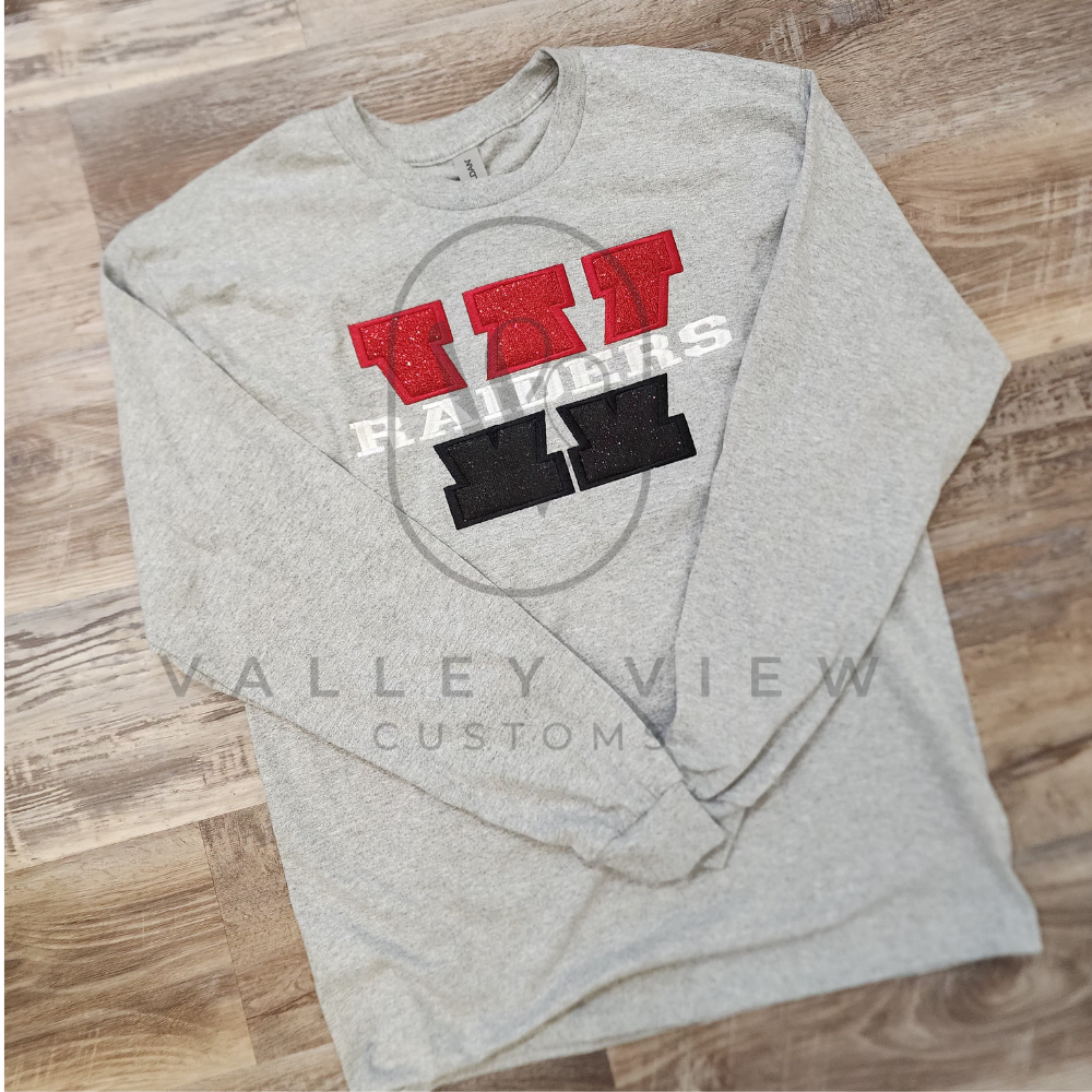 Glitter Mascot Embroidery