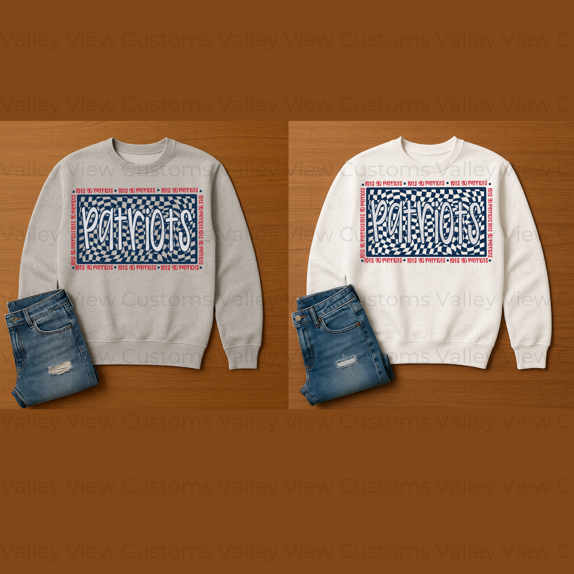 Patriots Checkered