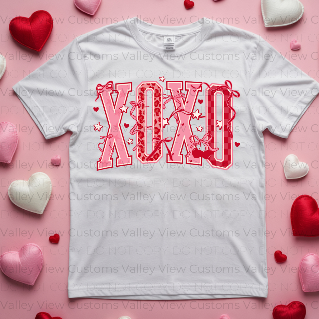 Adult XOXO VDay Ribbon