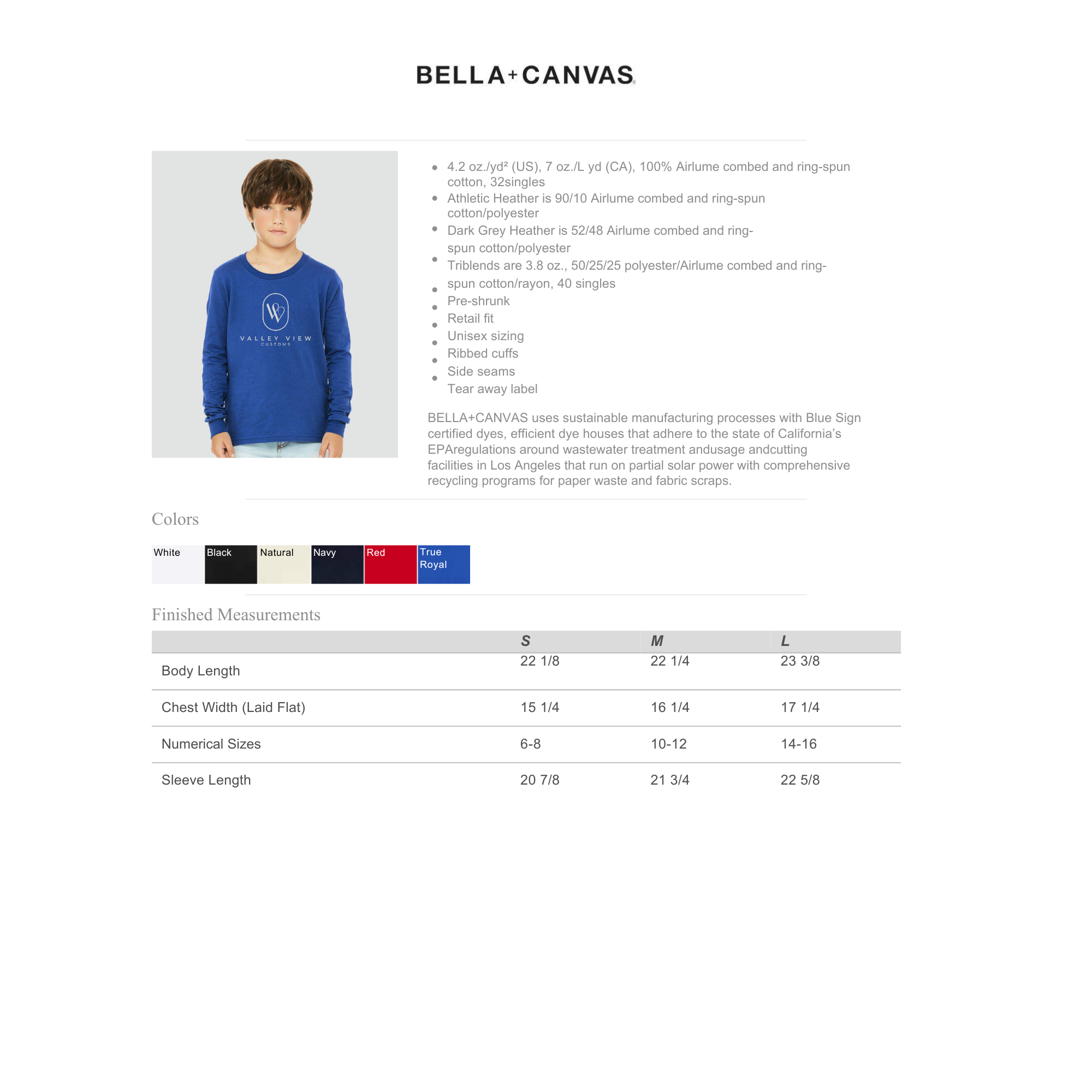 Youth Vday Bear Blue