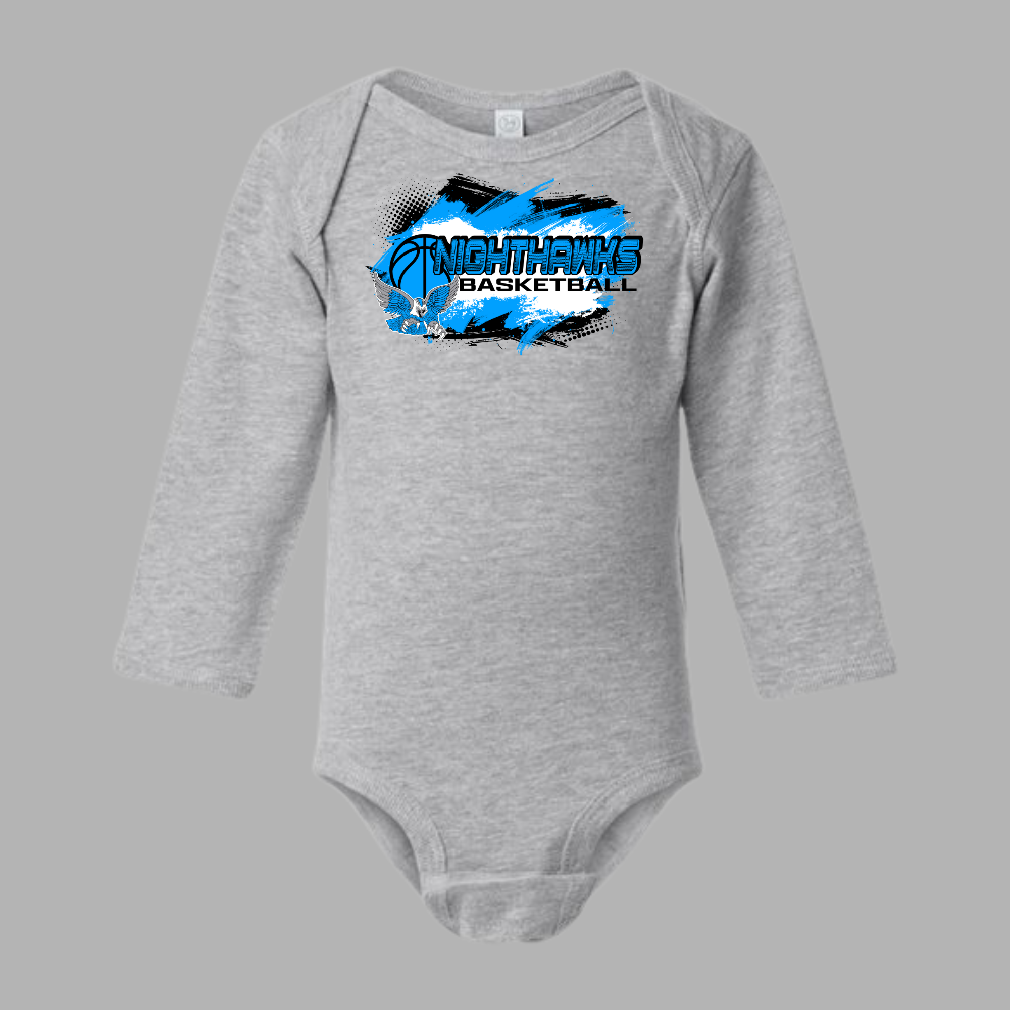 Infant Nighthawks Basketball Splatter