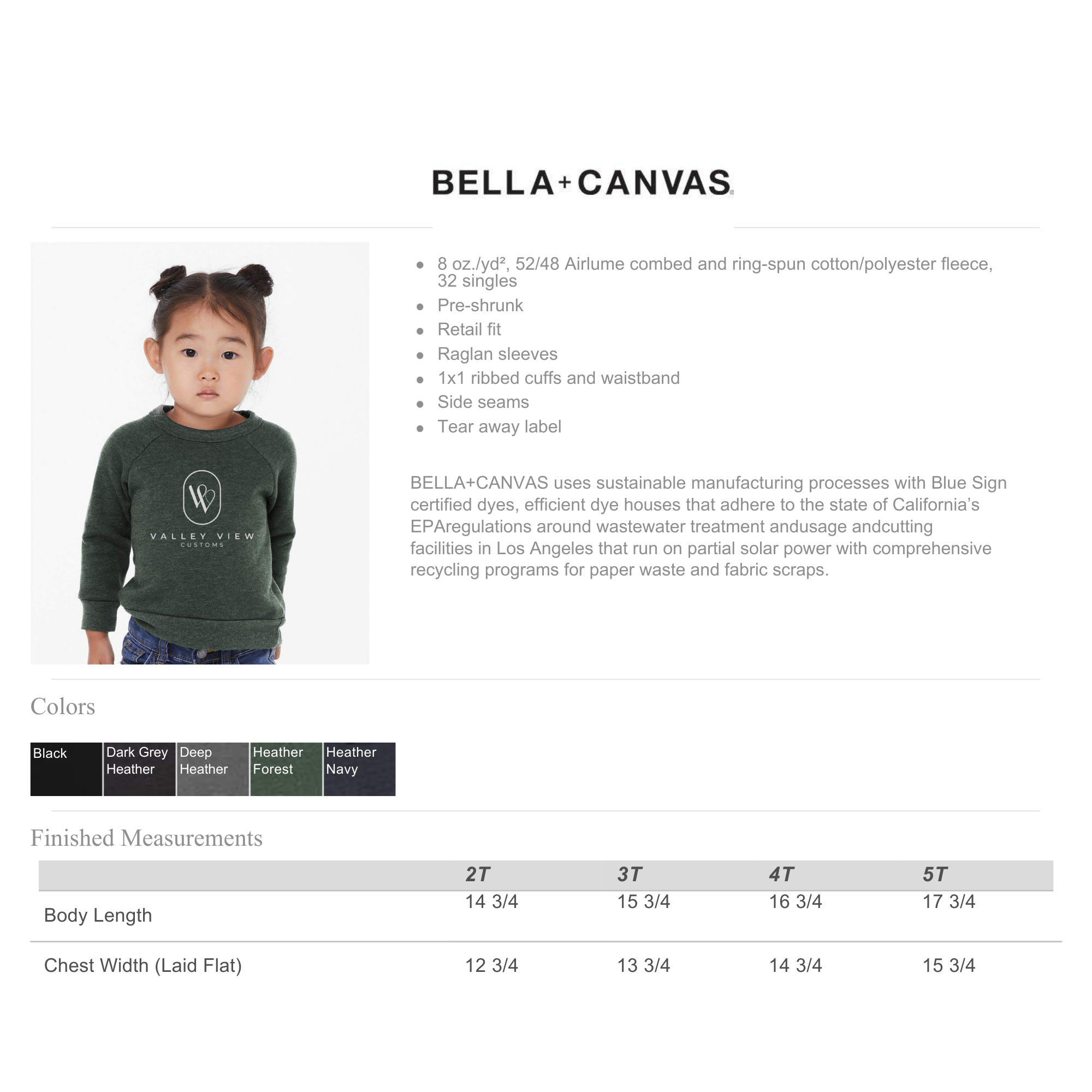 Toddler Vday Bear Blue