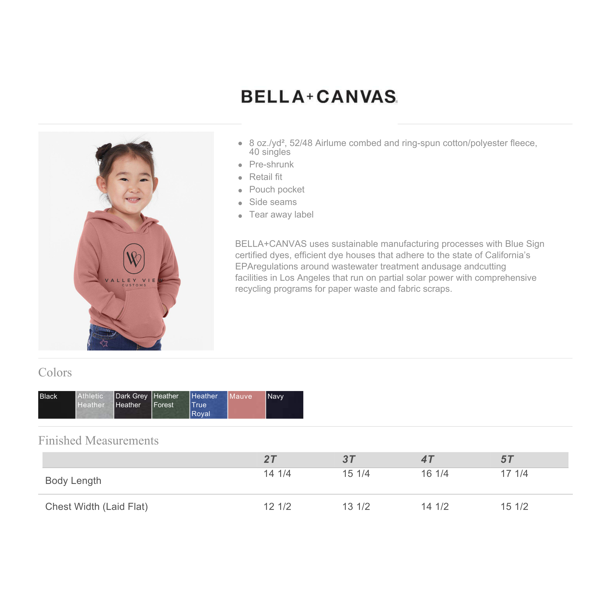 Toddler Vday Bear Blue