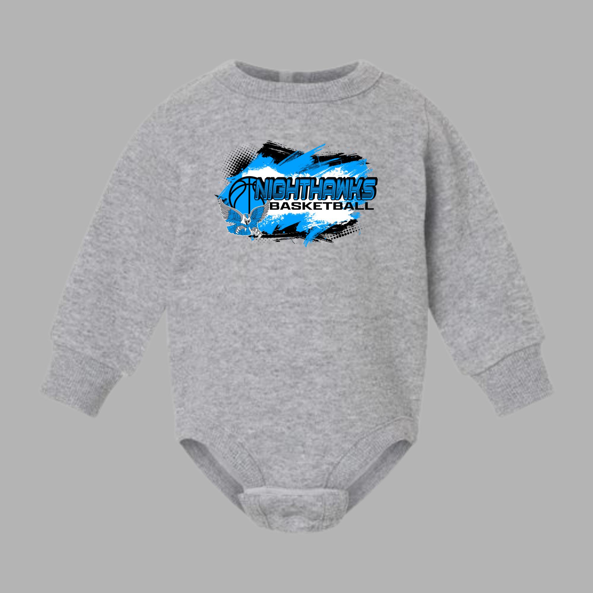 Infant Nighthawks Basketball Splatter