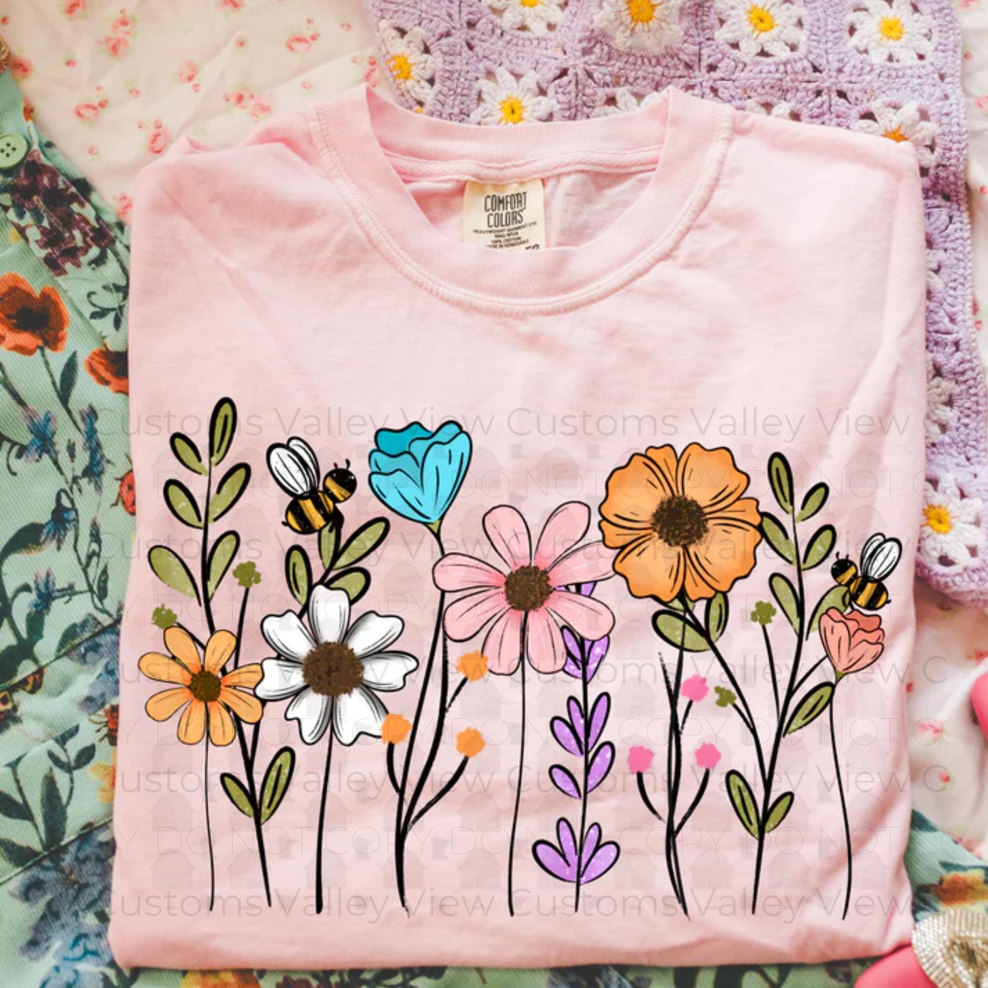 Flowers and Bees