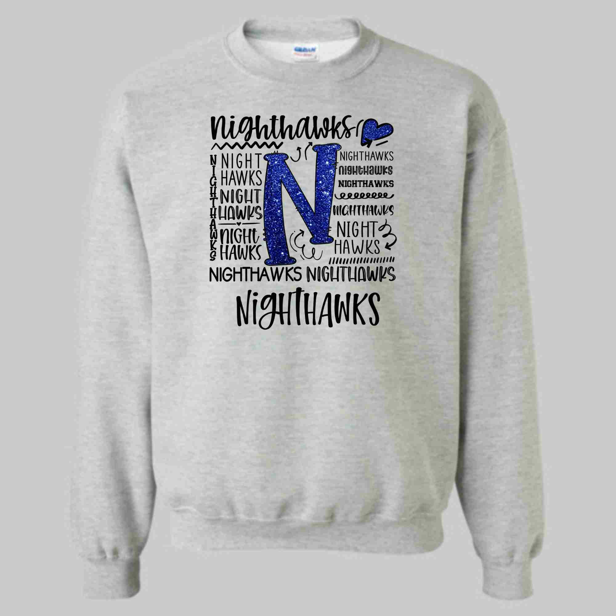 Adult Nighthawks Typography