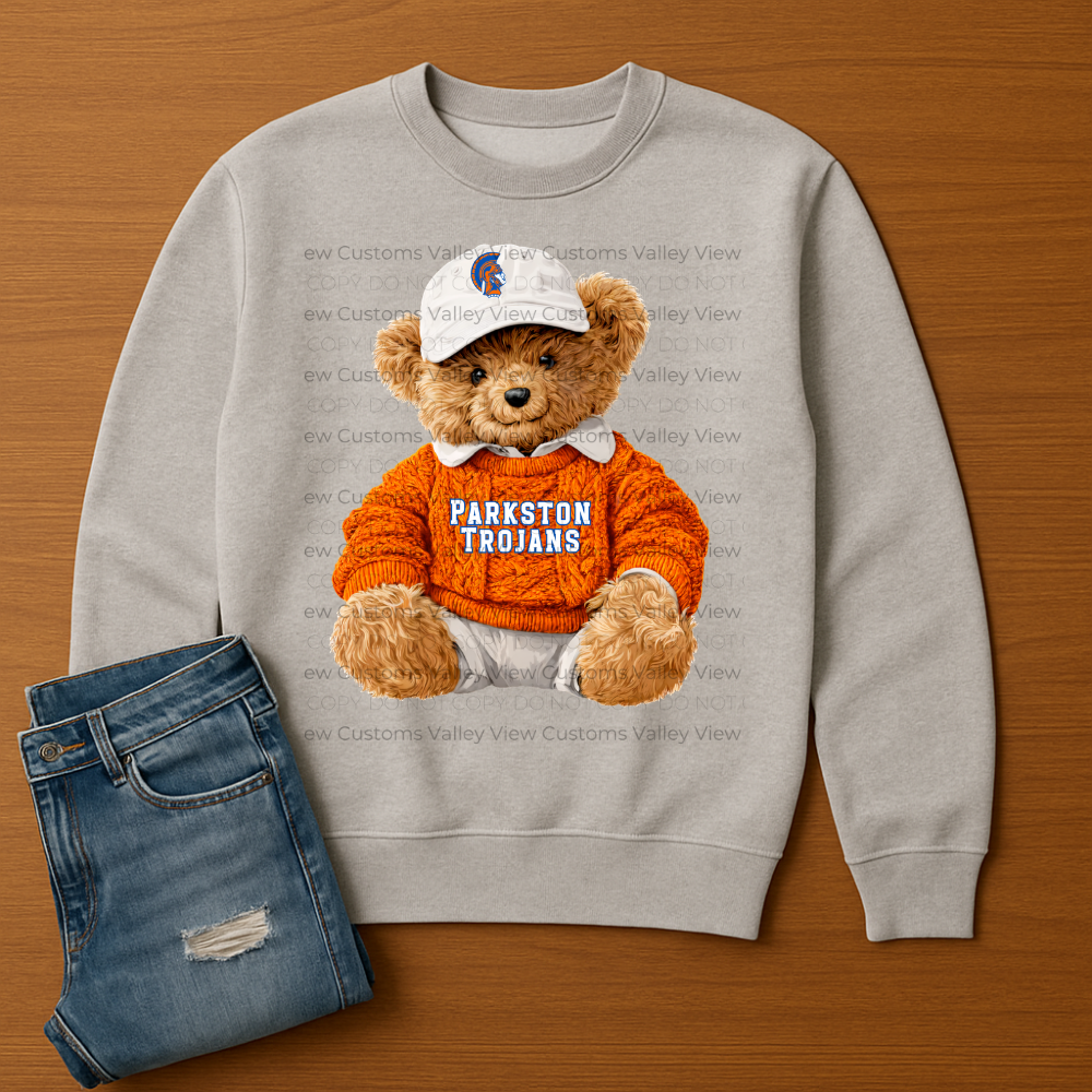 Preppy Bear Mascot
