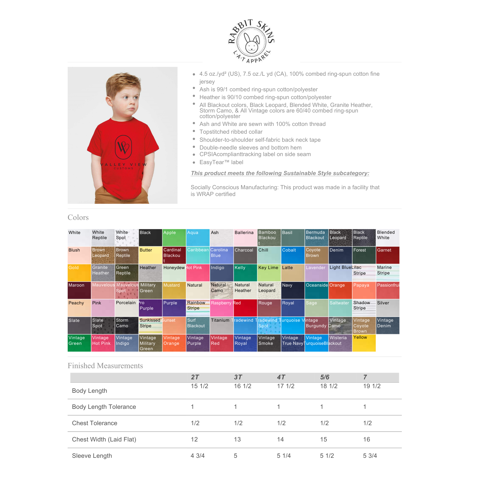 Toddler Vday Bear Blue