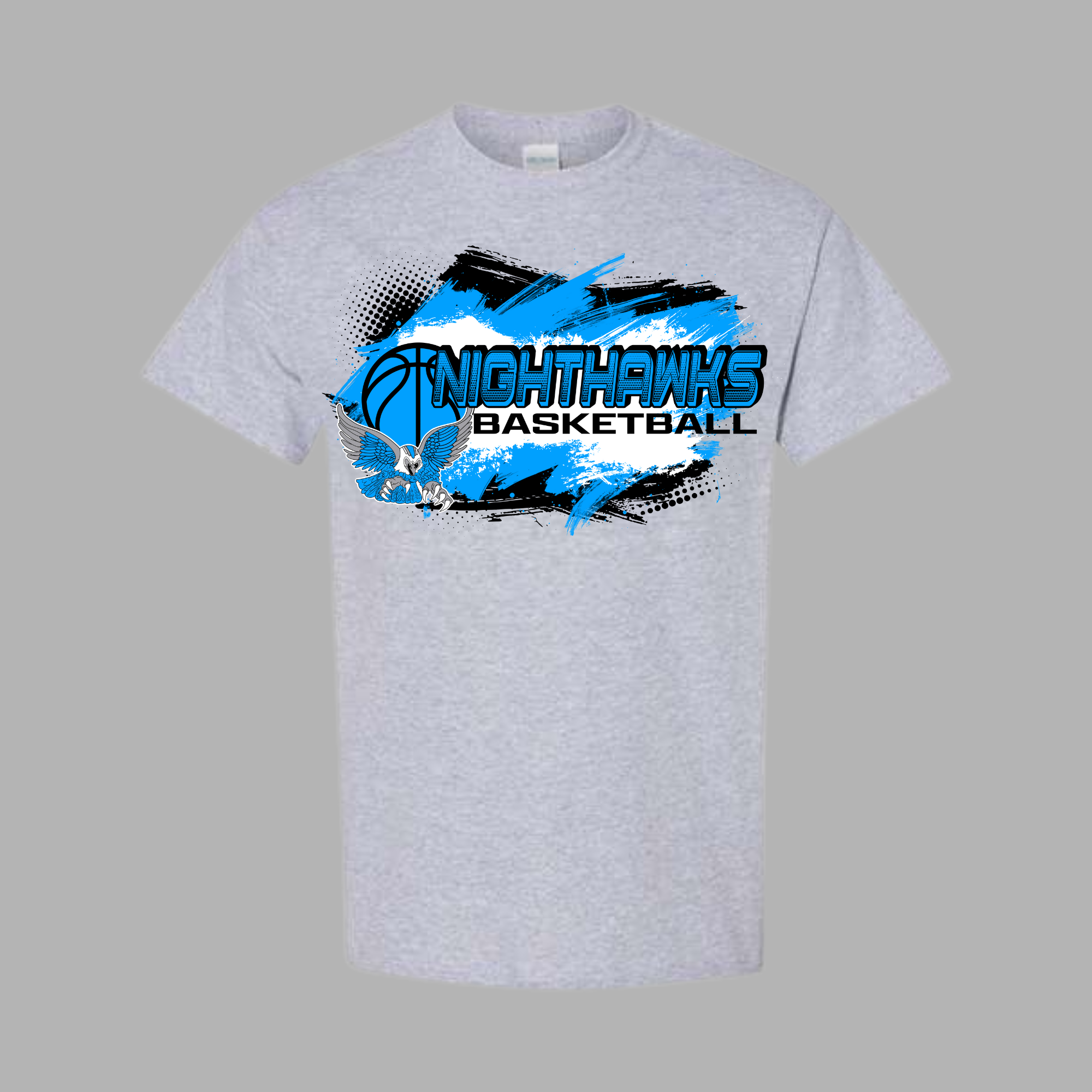 Toddler Nighthawks Basketball Splatter