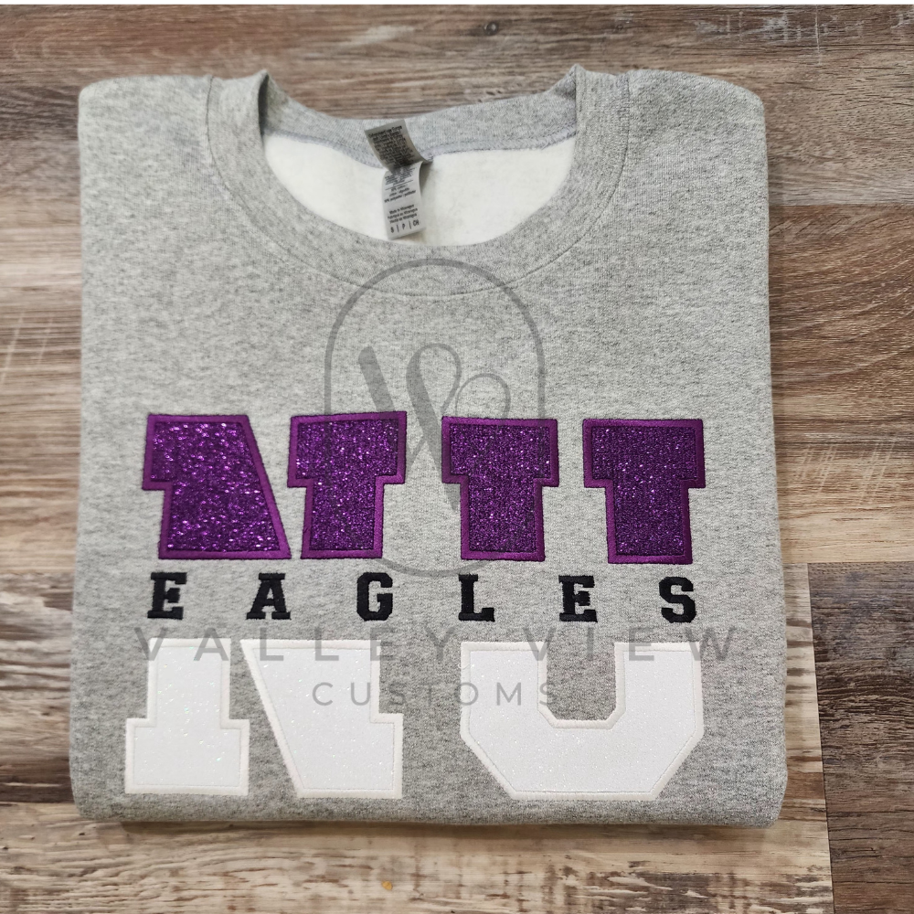 Glitter Mascot Embroidery