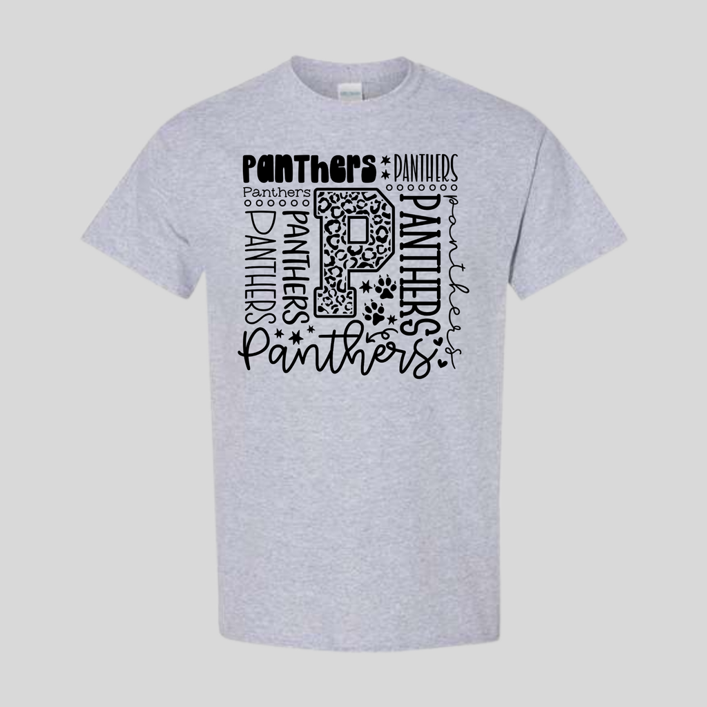 Toddler Panthers Typography