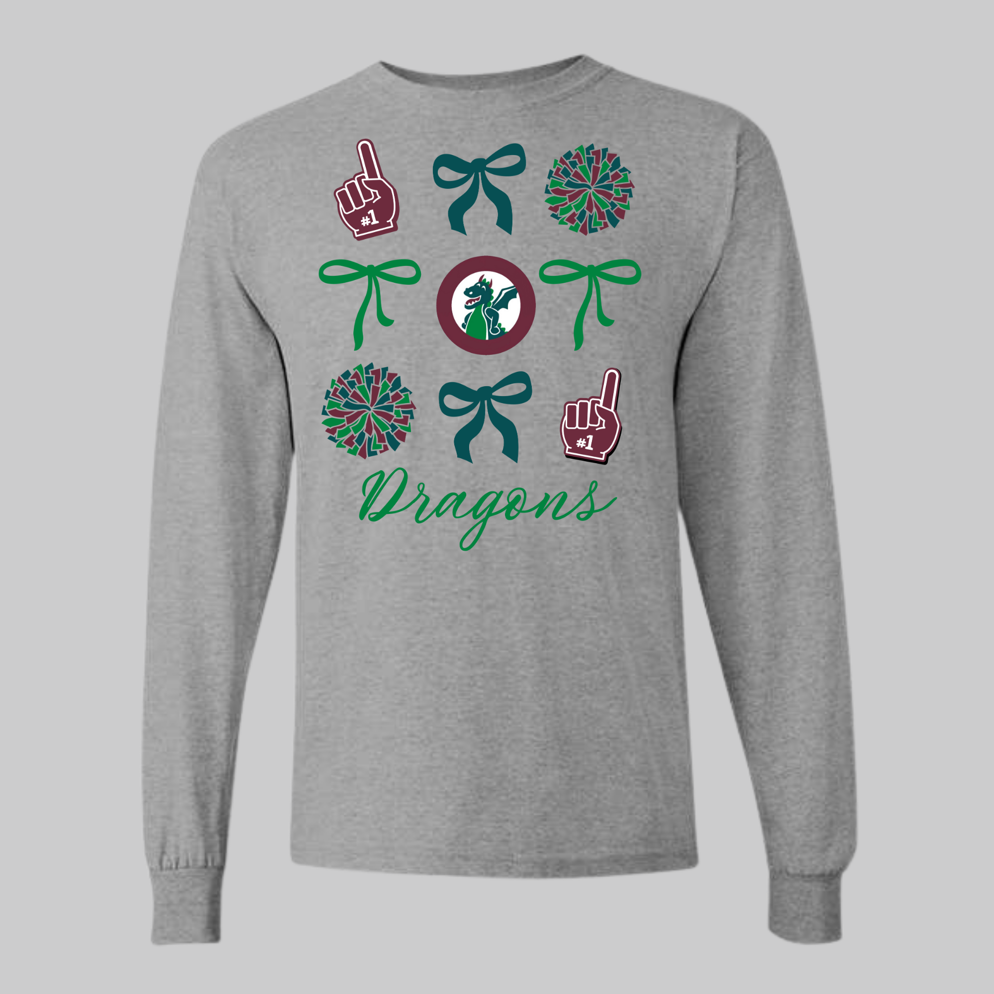 Toddler Dragons Pom Pom