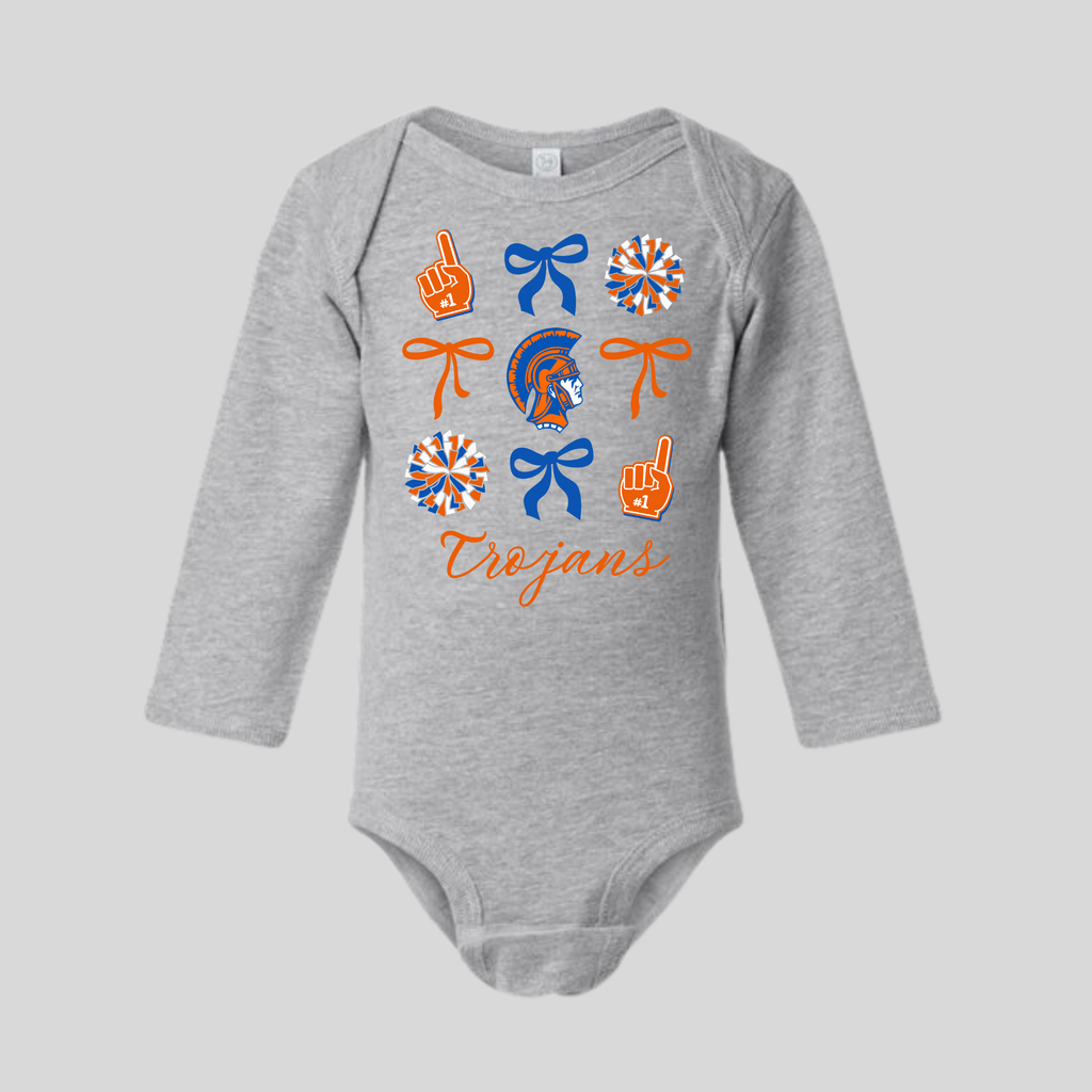 Infant Trojans Pom Pom