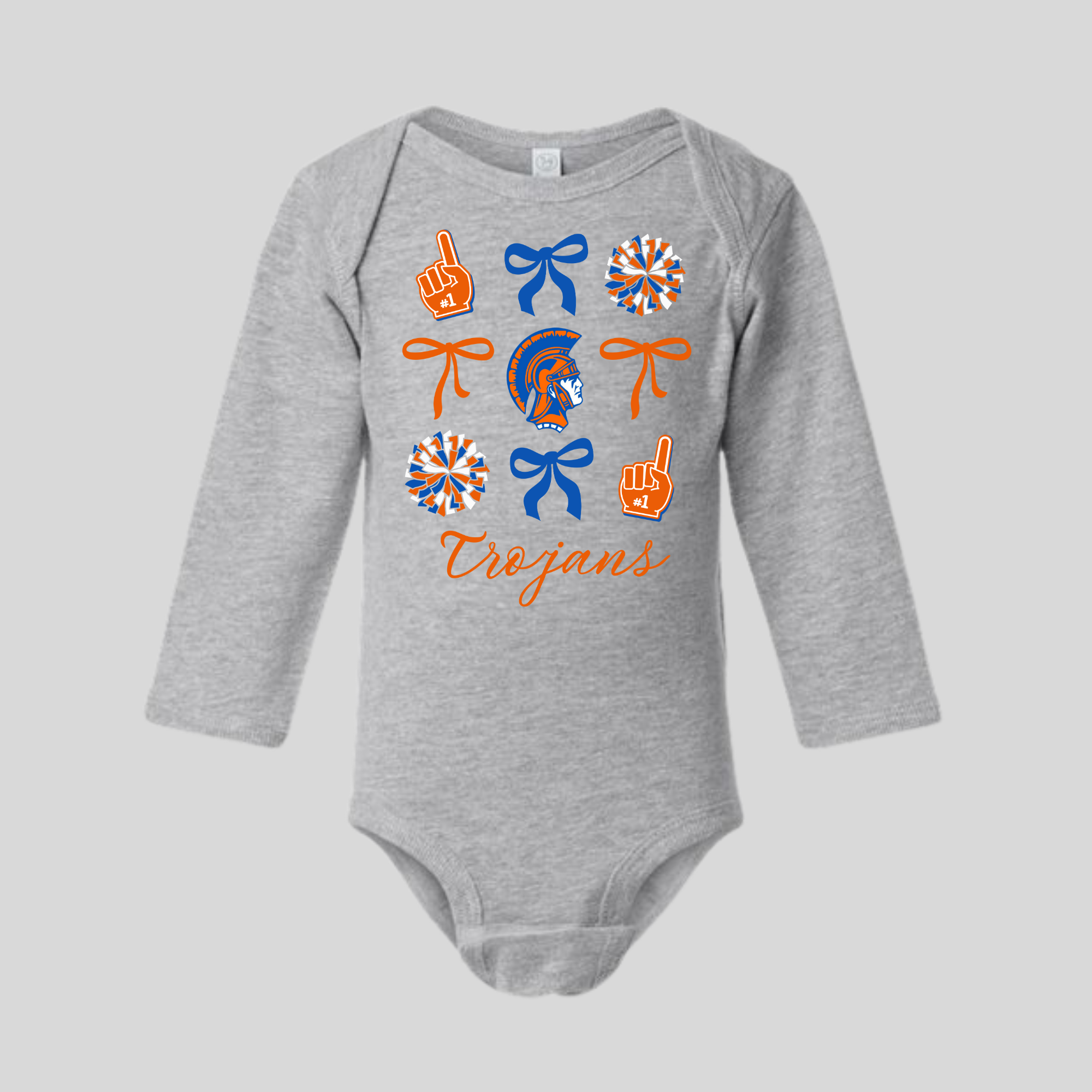 Infant Trojans Pom Pom