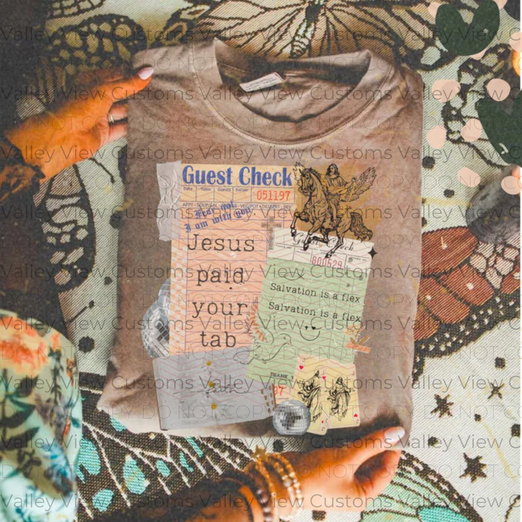 Adult Jesus Paid Your Tab