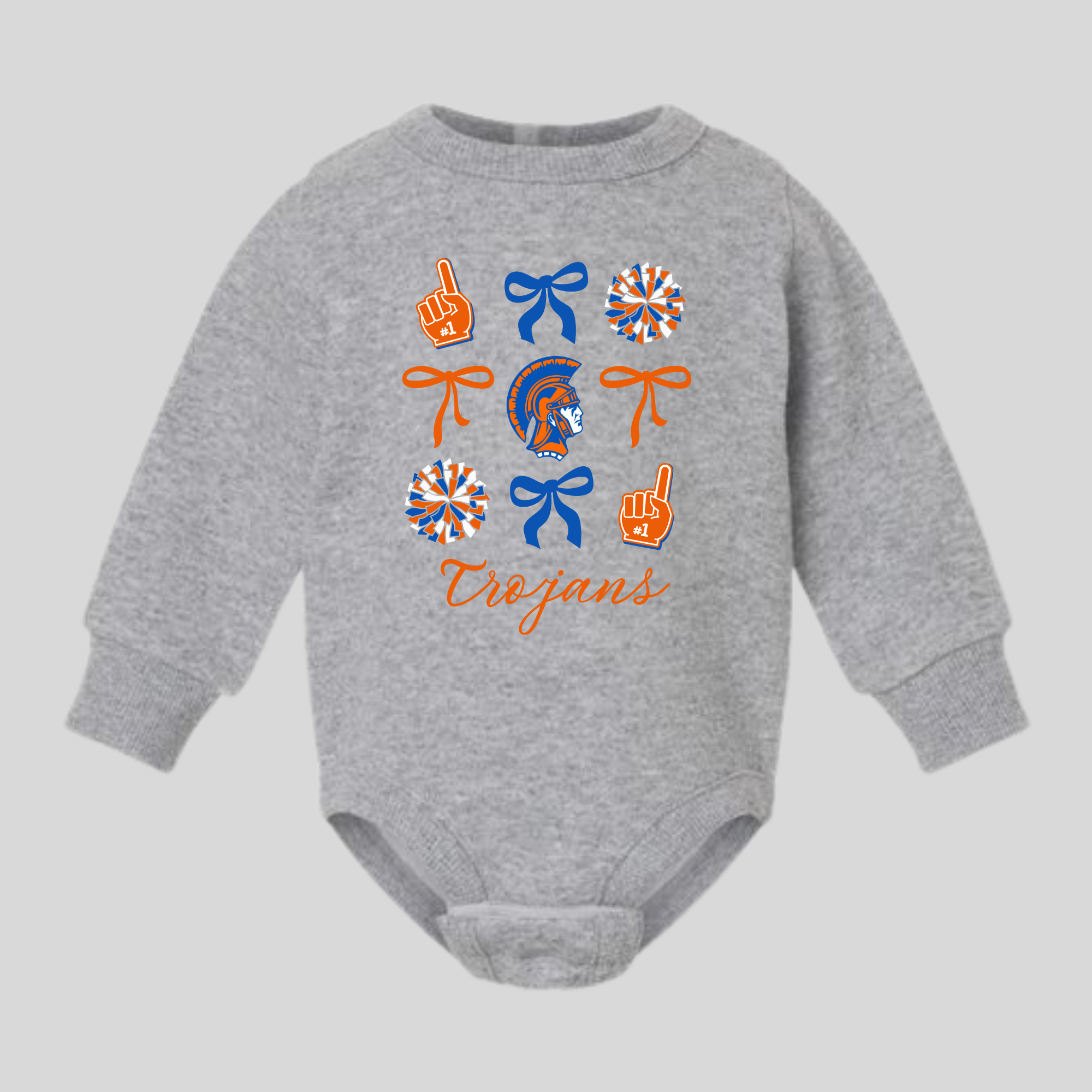 Infant Trojans Pom Pom