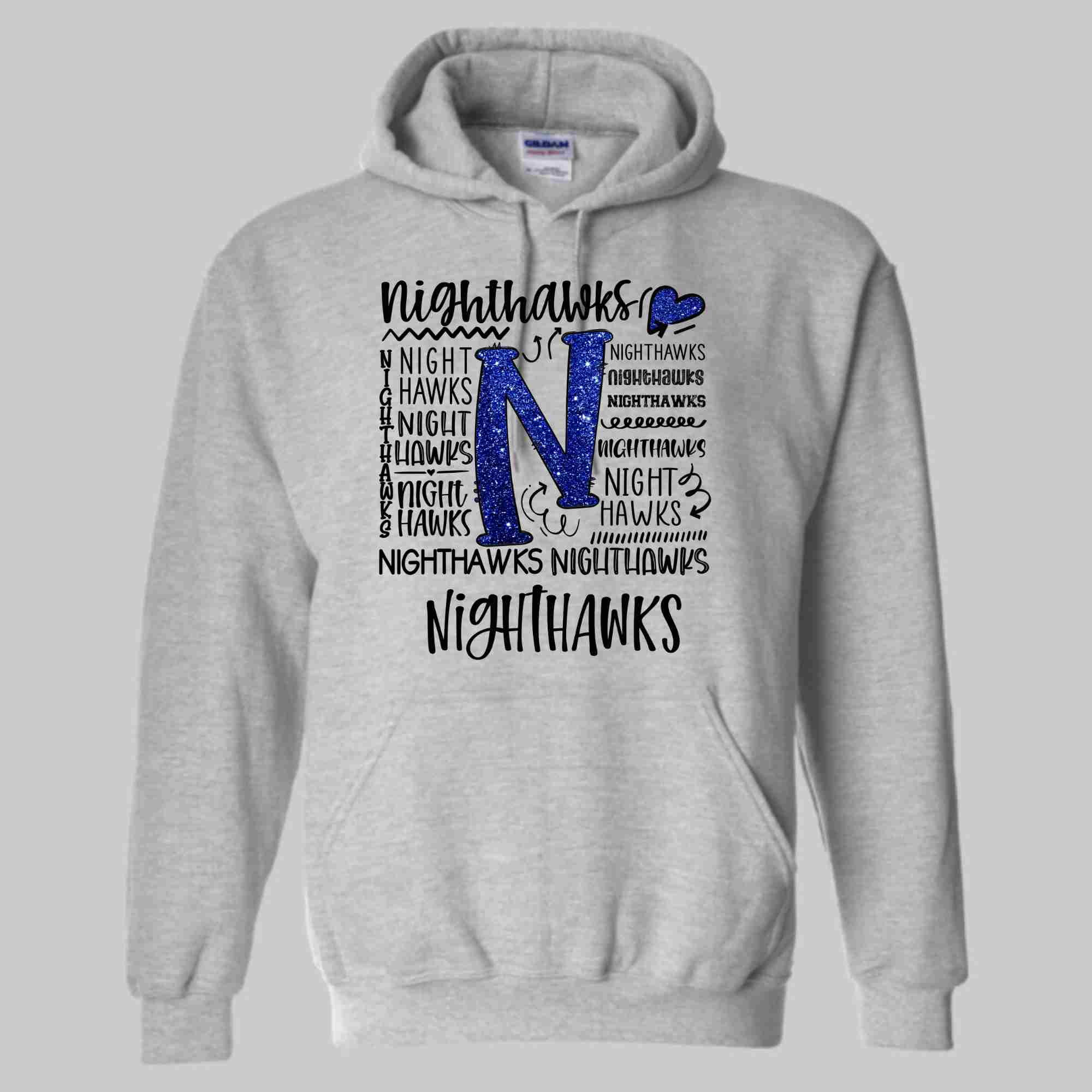 Adult Nighthawks Typography