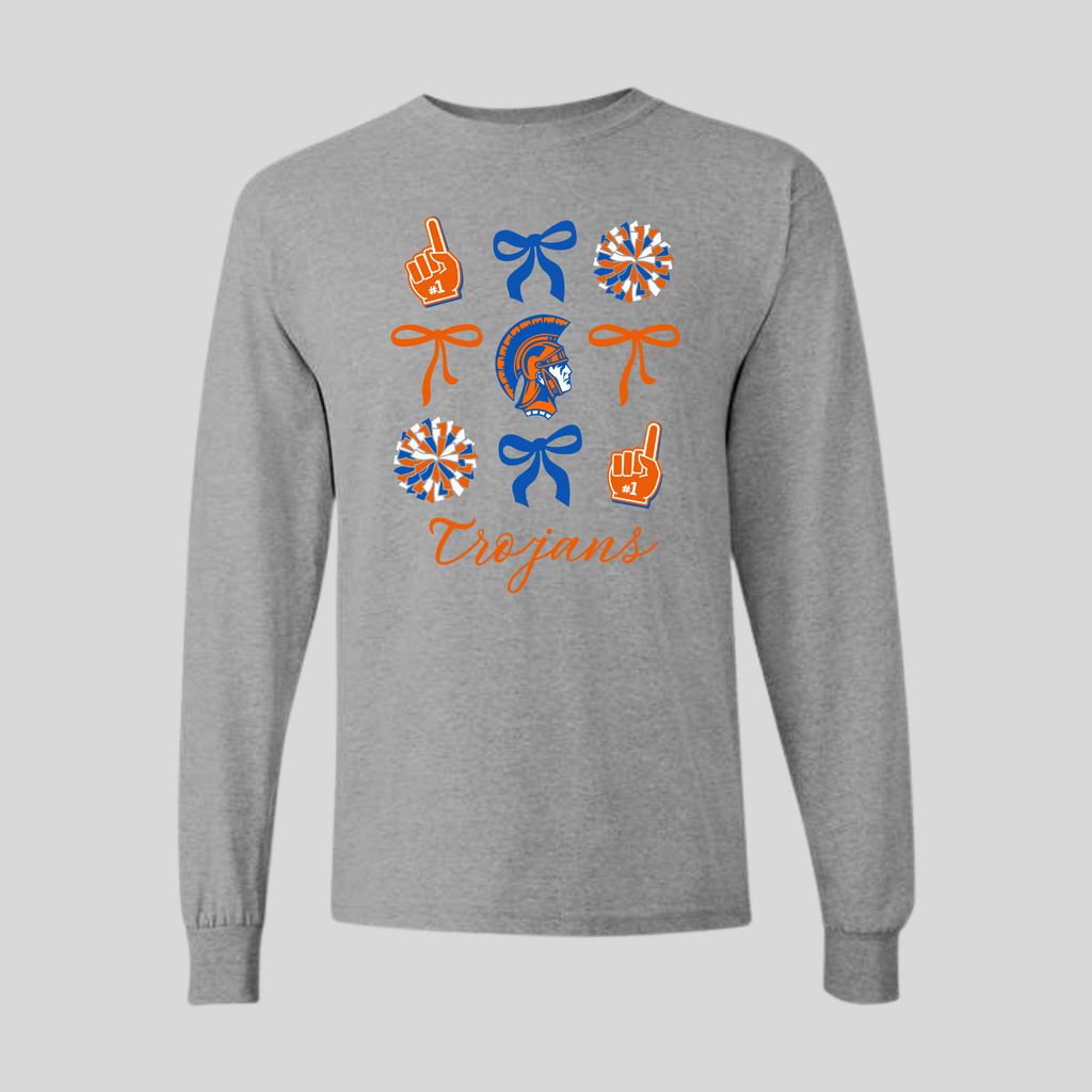 Toddler Trojans Pom Pom