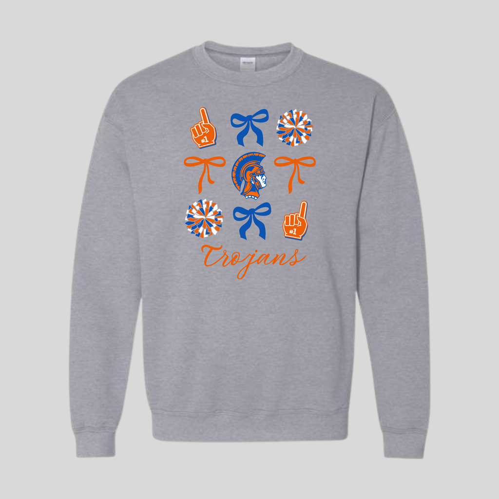 Toddler Trojans Pom Pom