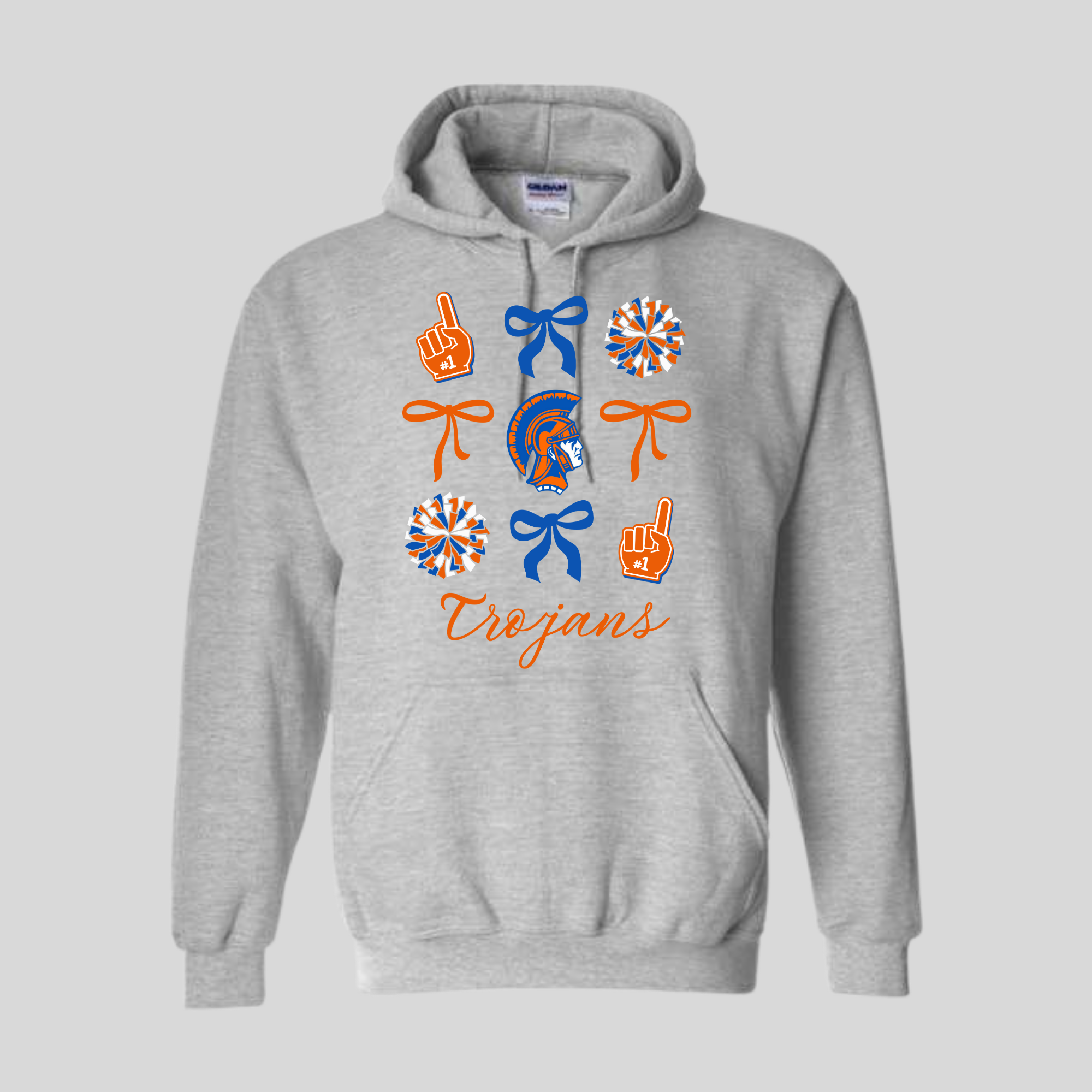 Toddler Trojans Pom Pom