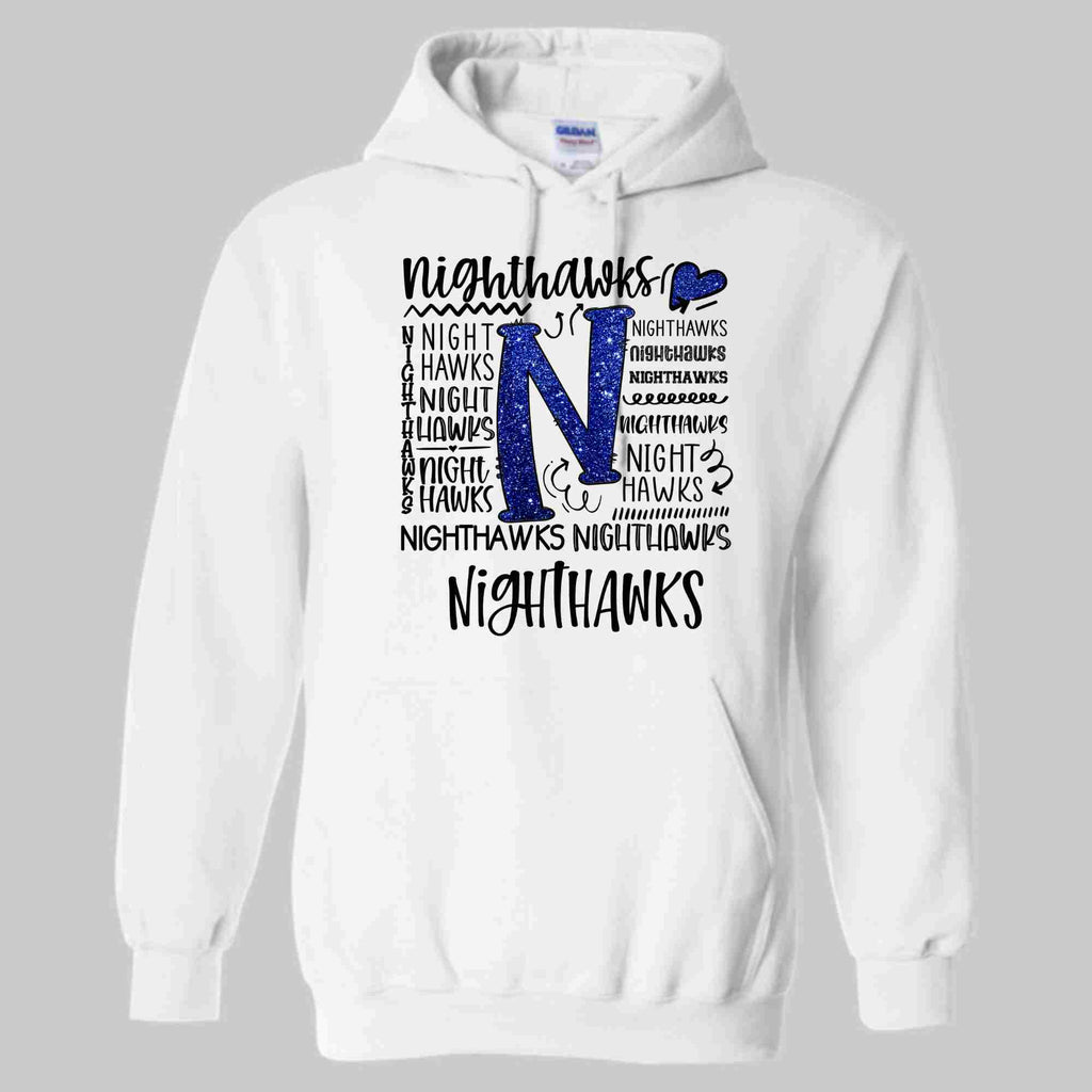 Adult Nighthawks Typography