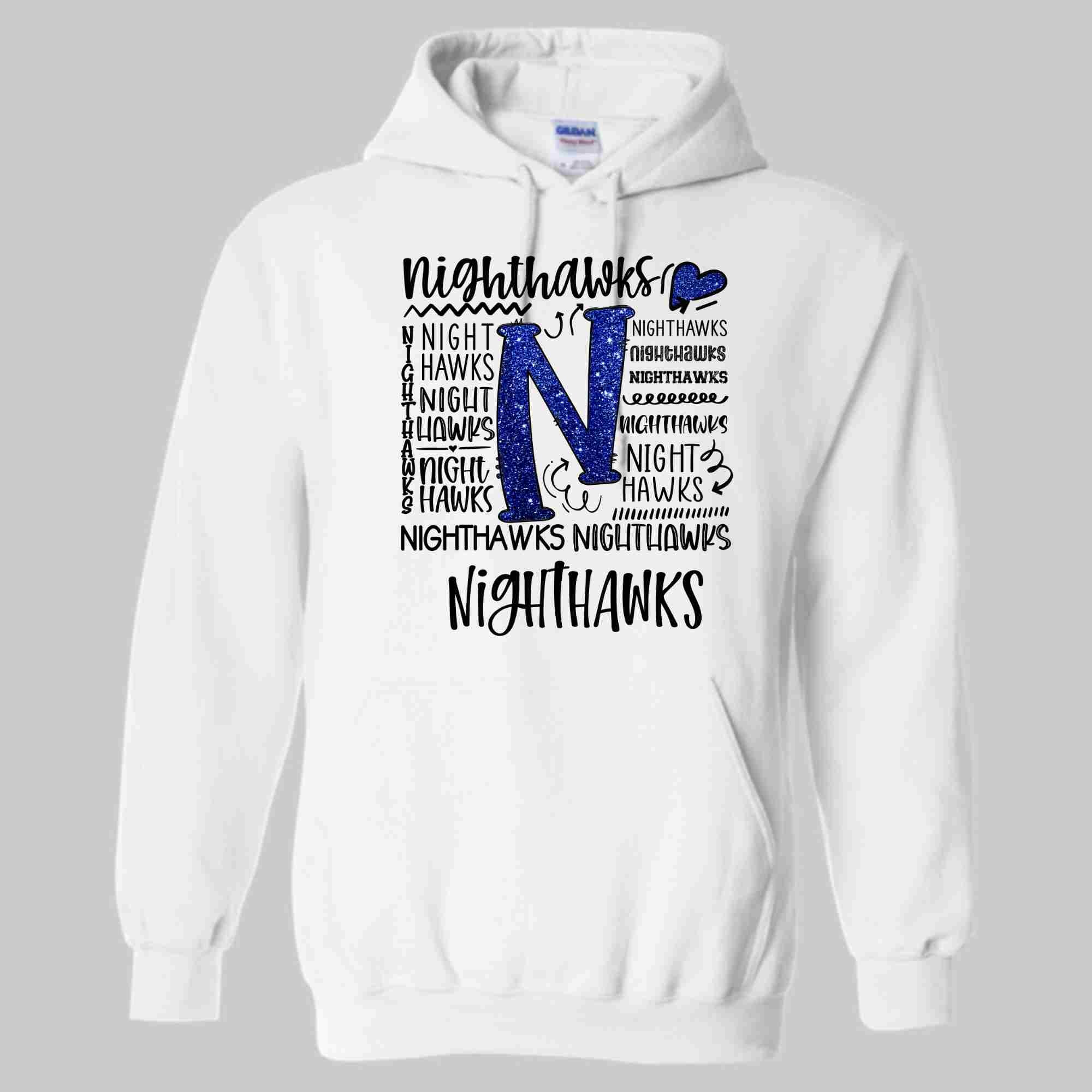 Adult Nighthawks Typography