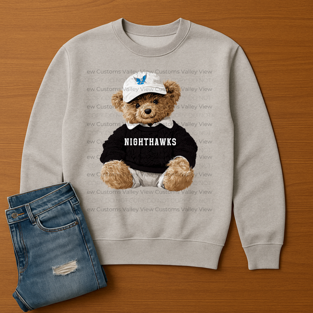 Preppy Bear Mascot