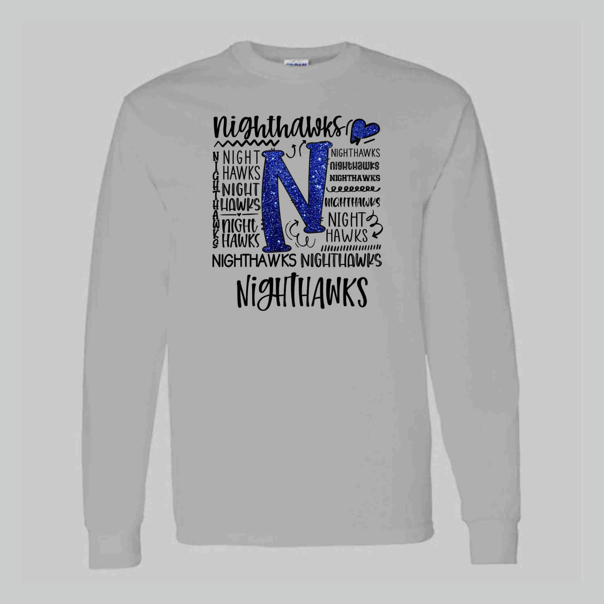 Adult Nighthawks Typography