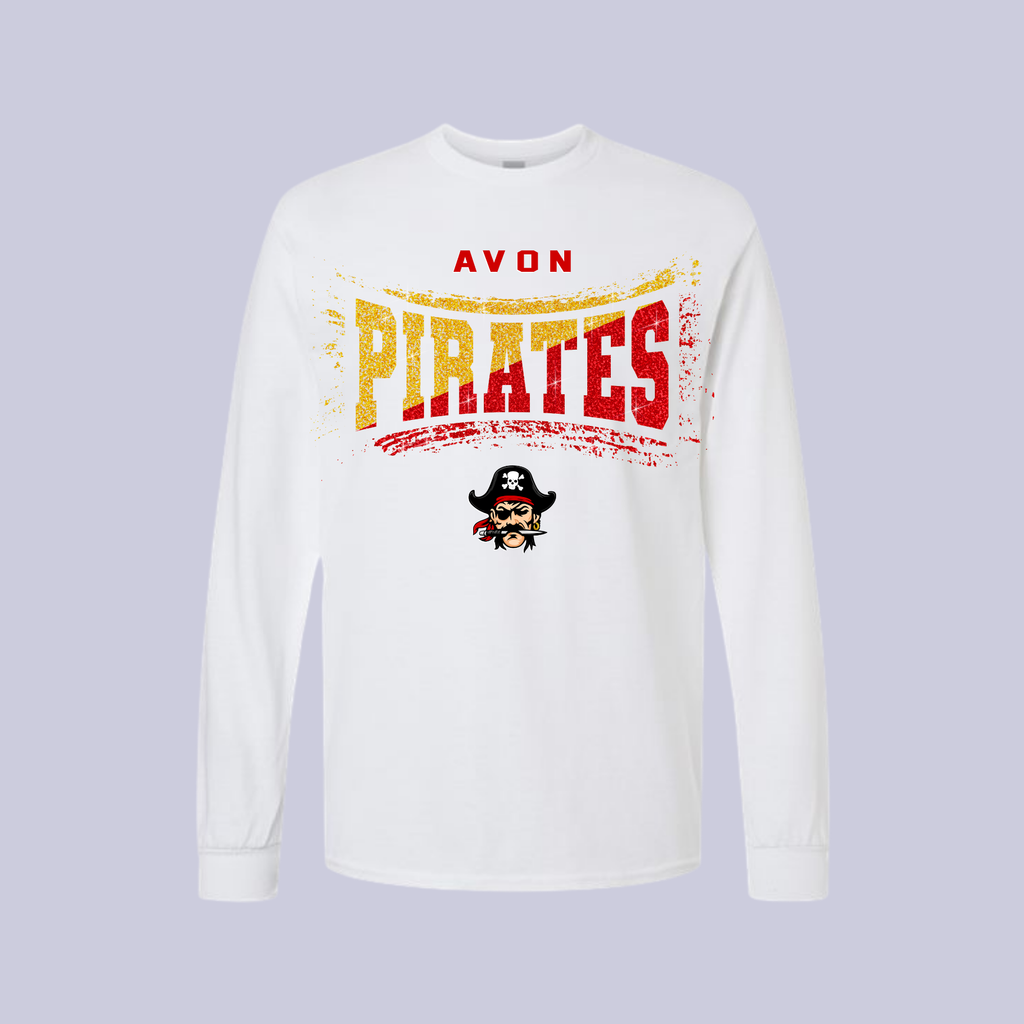 Toddler Pirates Faux Glitter