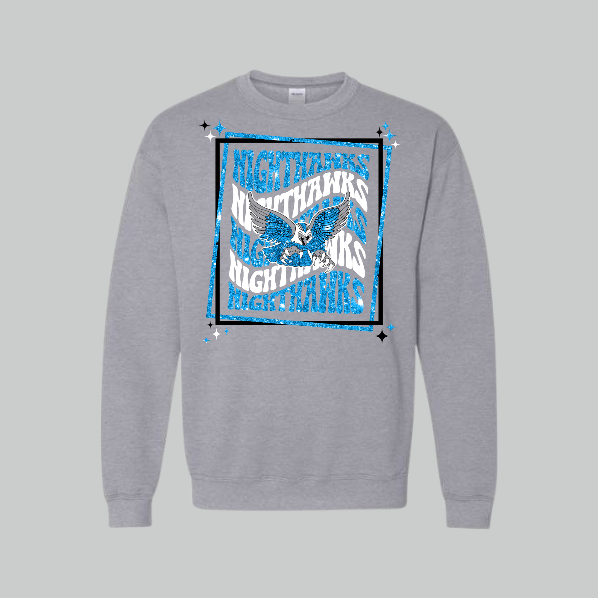 Adult Nighthawks Faux Glitter