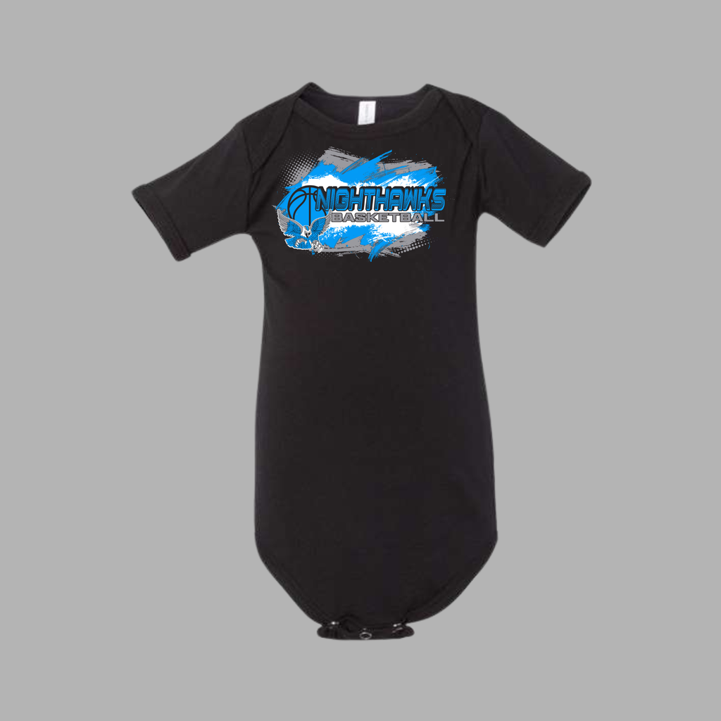 Infant Nighthawks Basketball Splatter