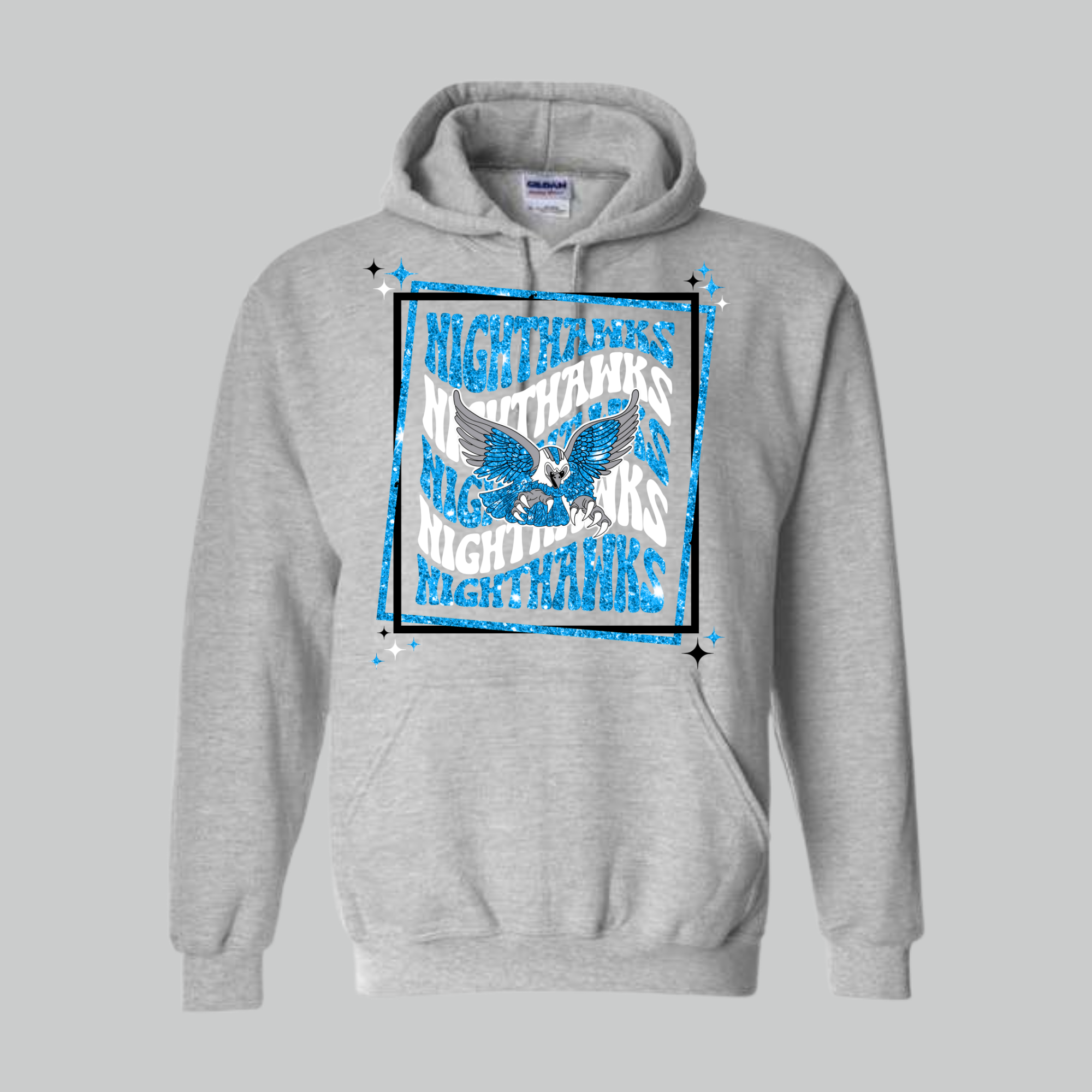 Adult Nighthawks Faux Glitter