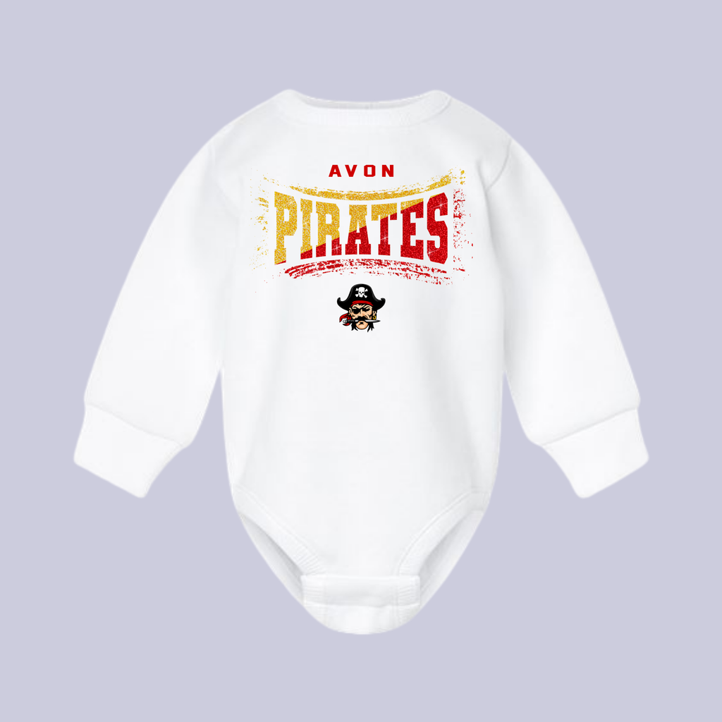 Infant Pirates Faux Glitter