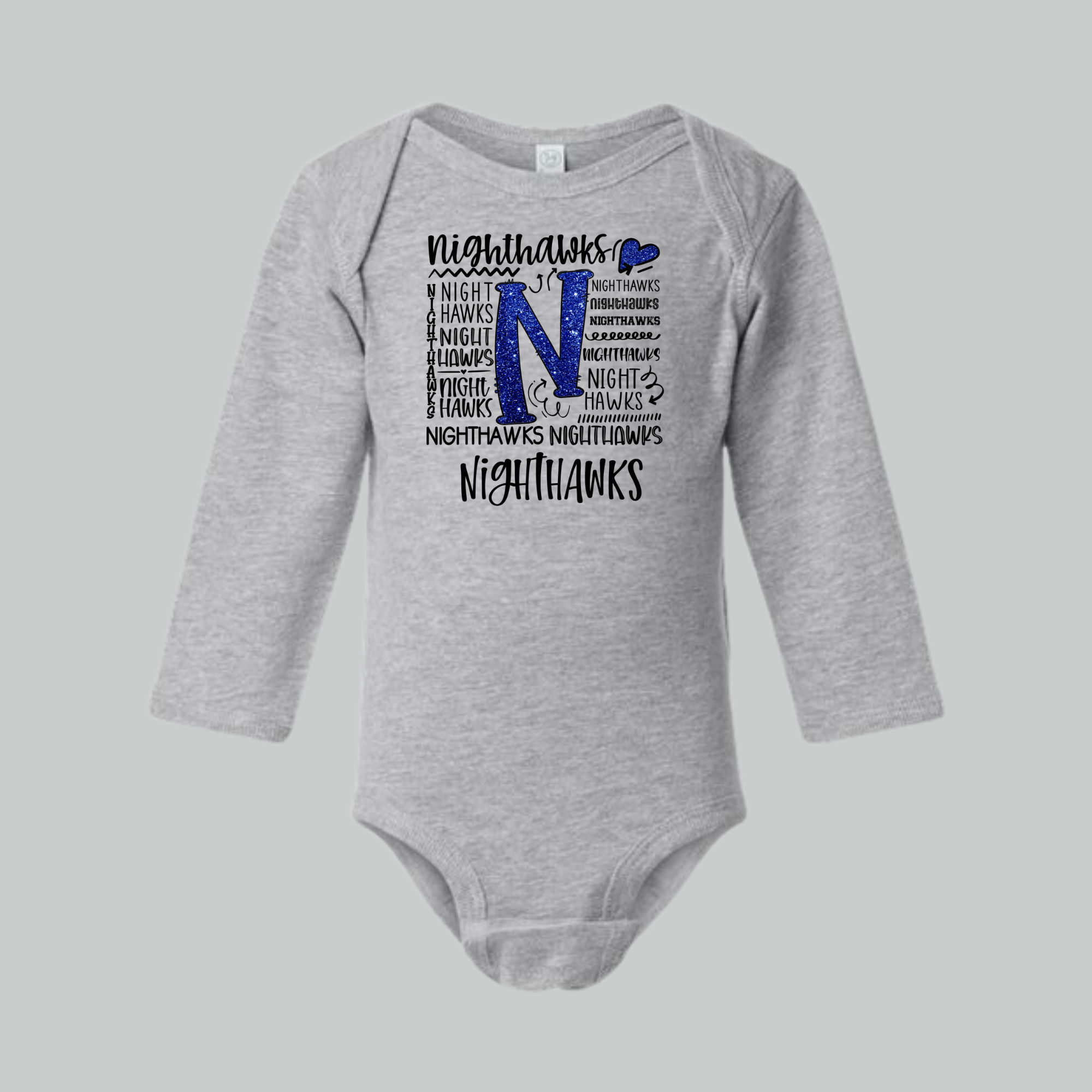 Infant Nighthawks Typography