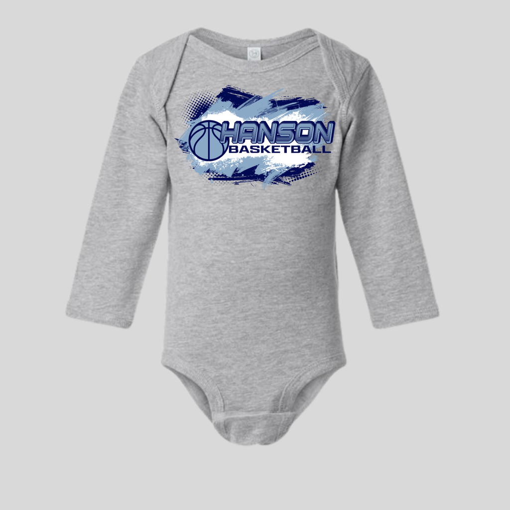 Infant Beavers Basketball Splatter