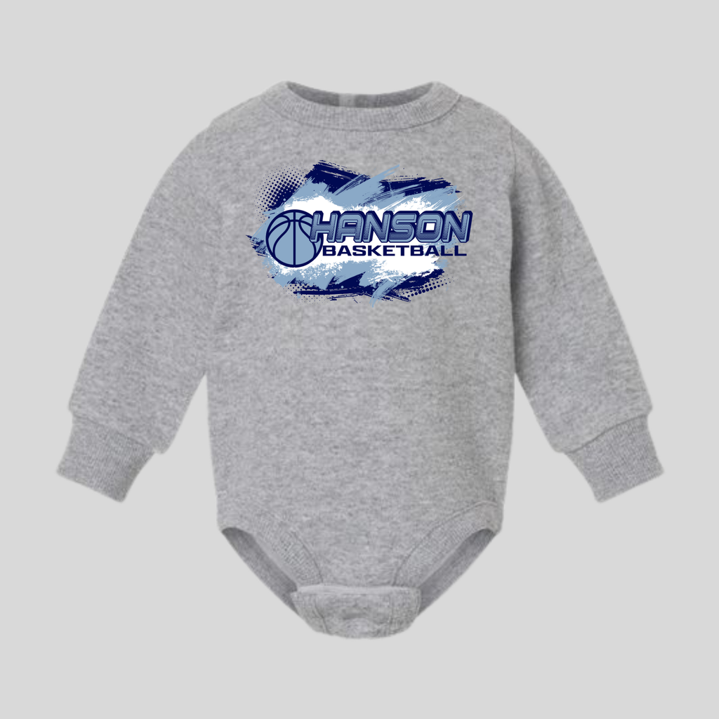 Infant Beavers Basketball Splatter