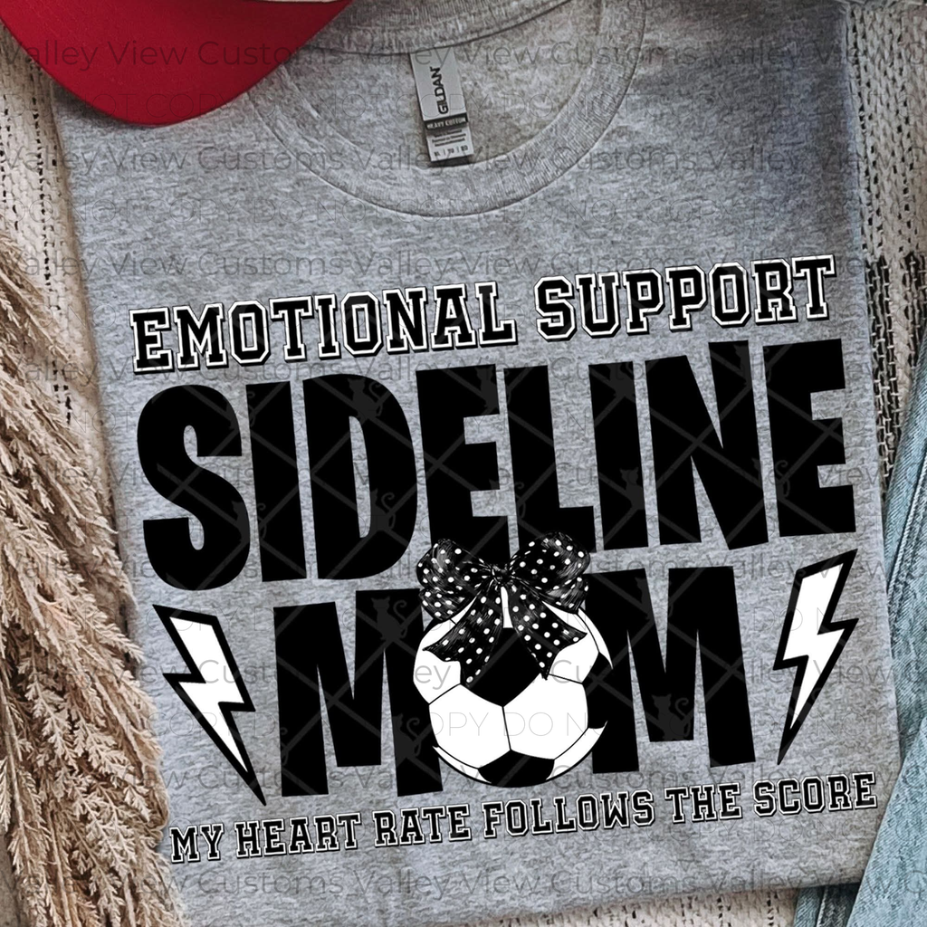 Sideline Mom with Bows
