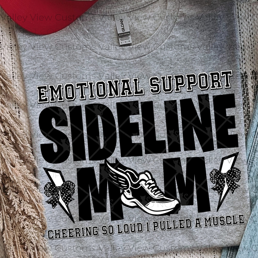 Sideline Mom with Bows